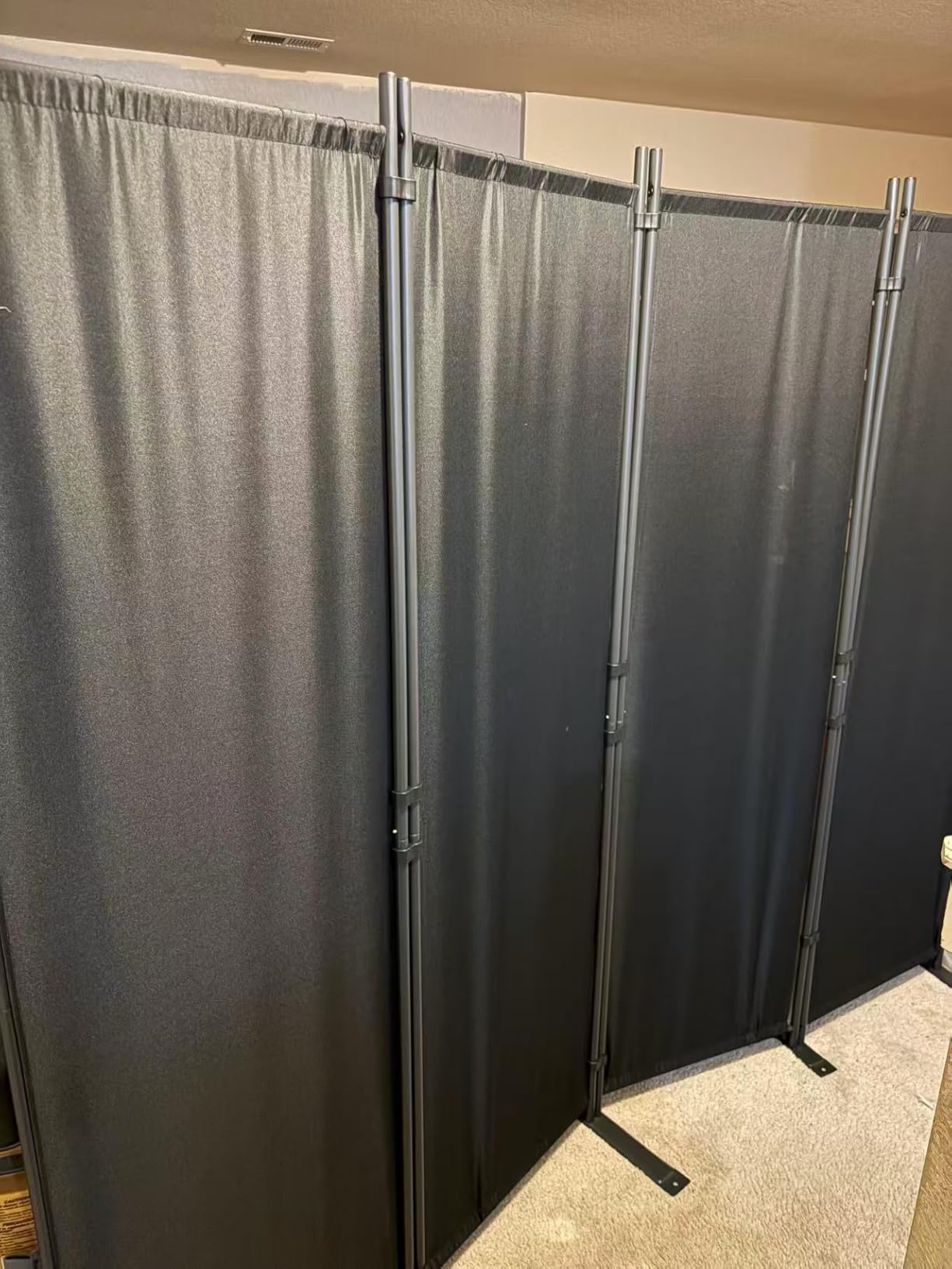 Room Divider 4 Panel-88''Wide,6FT Room Dividers and Folding Privacy Screens customer photo 1