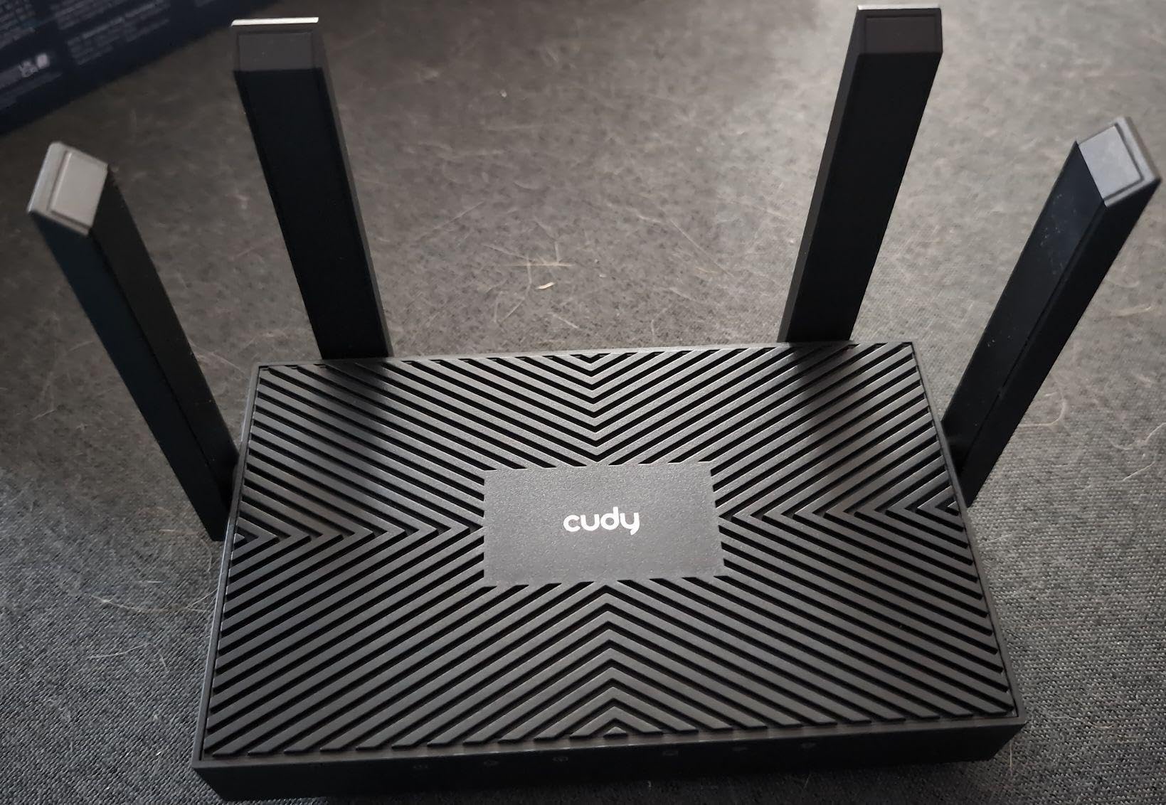 Cudy AX3000 Gigabit Mesh Wi-Fi 6 Router, 4X GbE, 160MHz, VPN Full, WR3000 customer photo 2