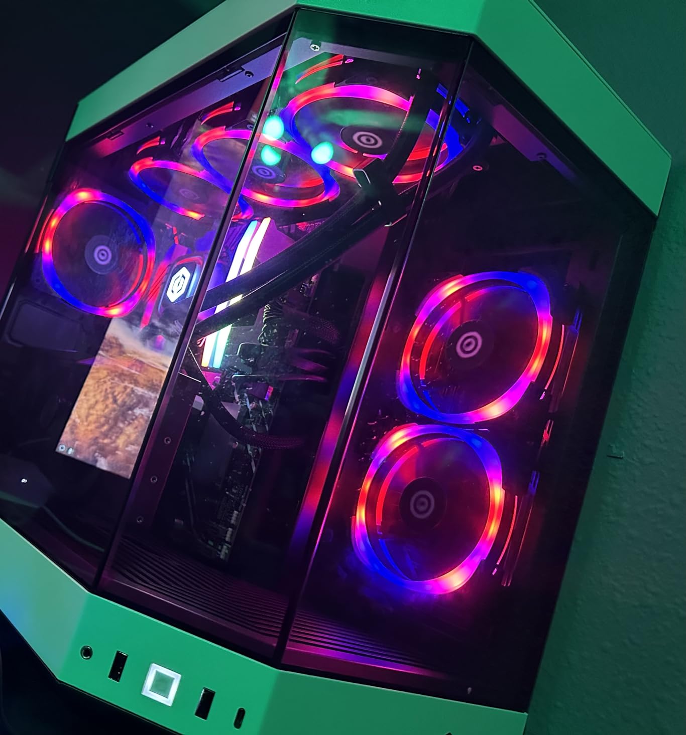 CORSAIR VENGEANCE RGB DDR5 RAM 64GB (2x32GB) 5200MHz CL40 Intel XMP iCUE Compatible Computer Memory - White (CMH64GX5M2B5200C40W) customer photo 1