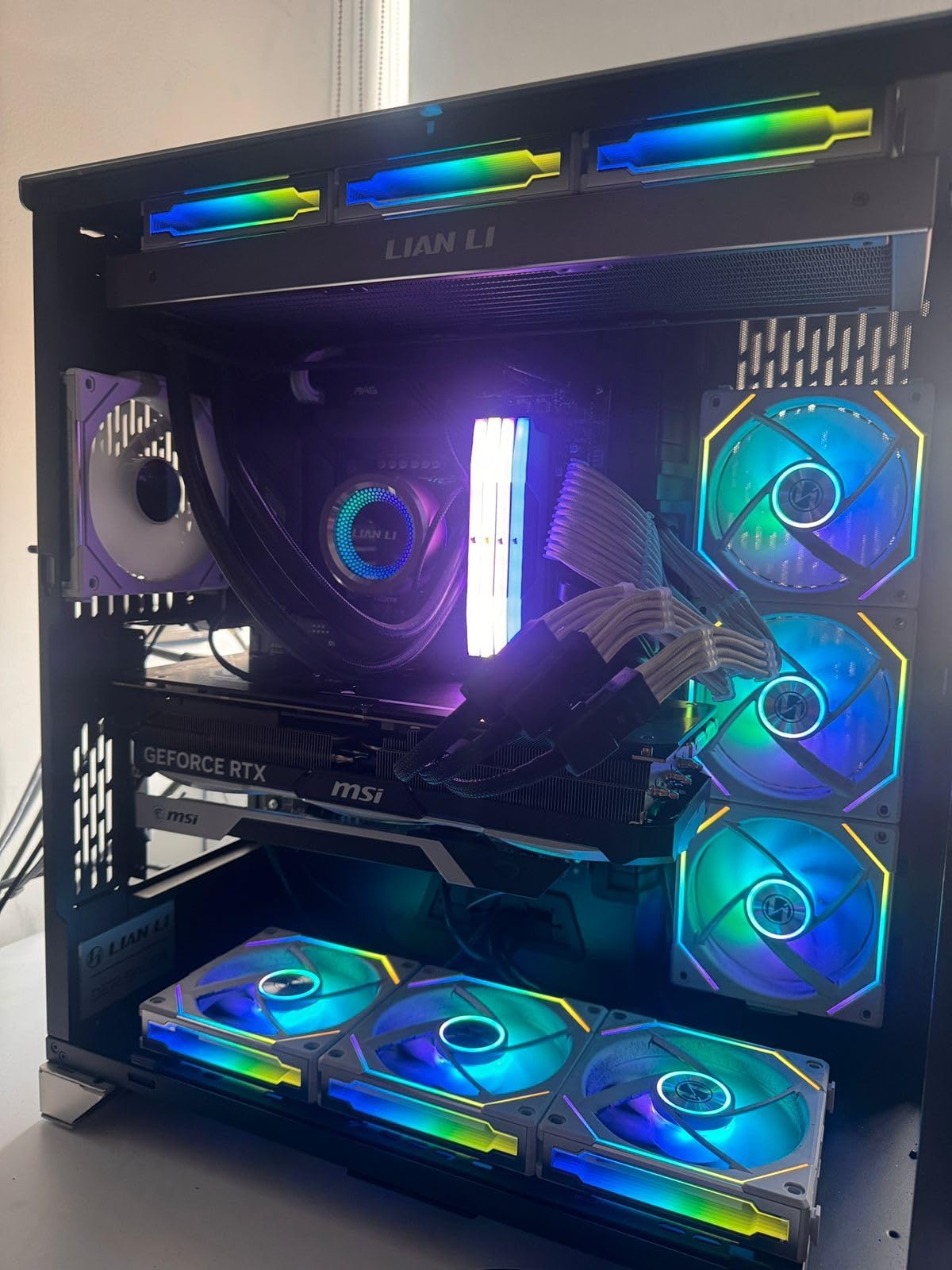 CORSAIR VENGEANCE RGB DDR5 RAM 64GB (2x32GB) 5200MHz CL40 Intel XMP iCUE Compatible Computer Memory - White (CMH64GX5M2B5200C40W) customer photo 2