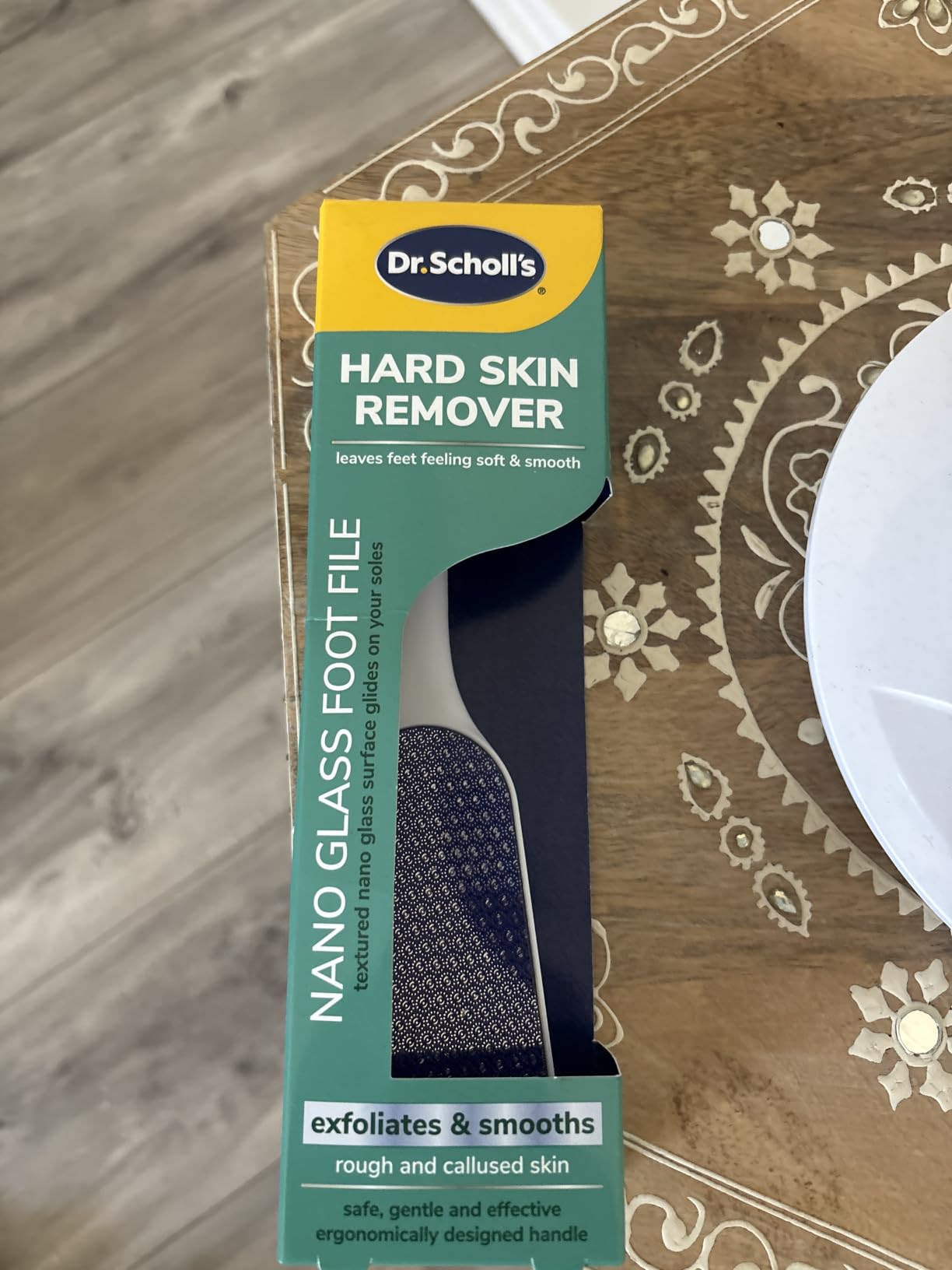 Dr. Scholl's Foot Callus Remover, Nano Glass Foot File, Soft Smooth Feet customer photo 2