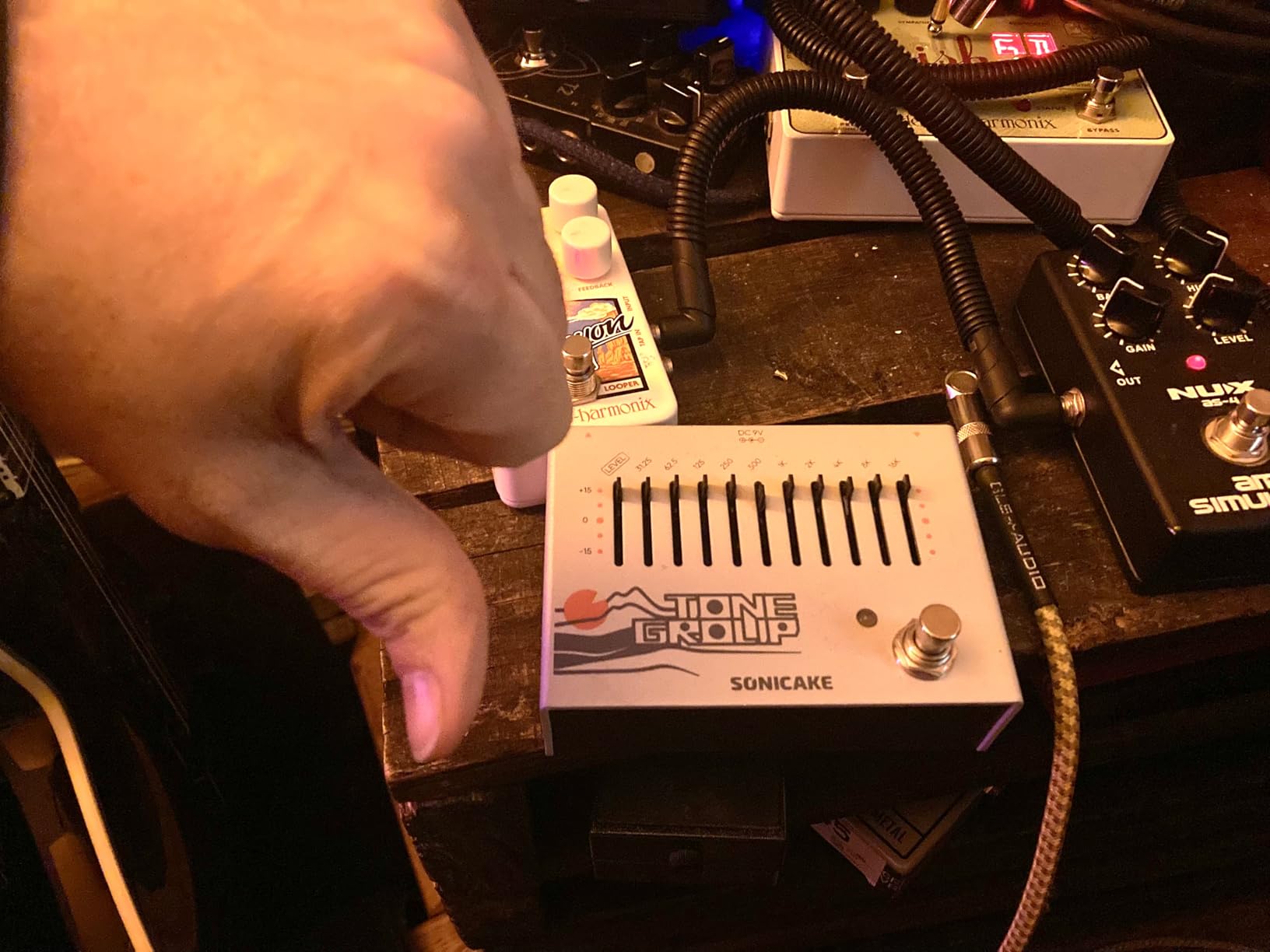 SONICAKE Delay Reverb 2 in 1 Guitar Effects Pedal Digital Levitate customer photo 1