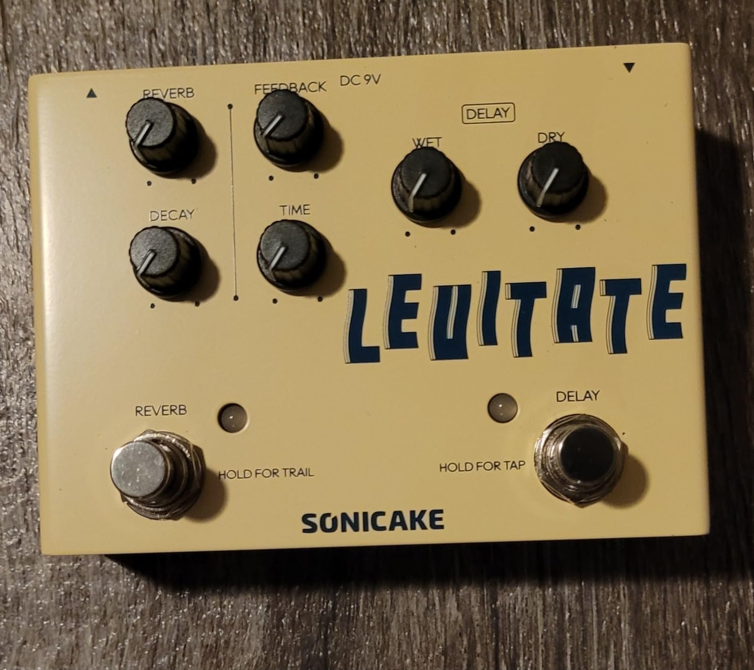 SONICAKE Delay Reverb 2 in 1 Guitar Effects Pedal Digital Levitate customer photo 2