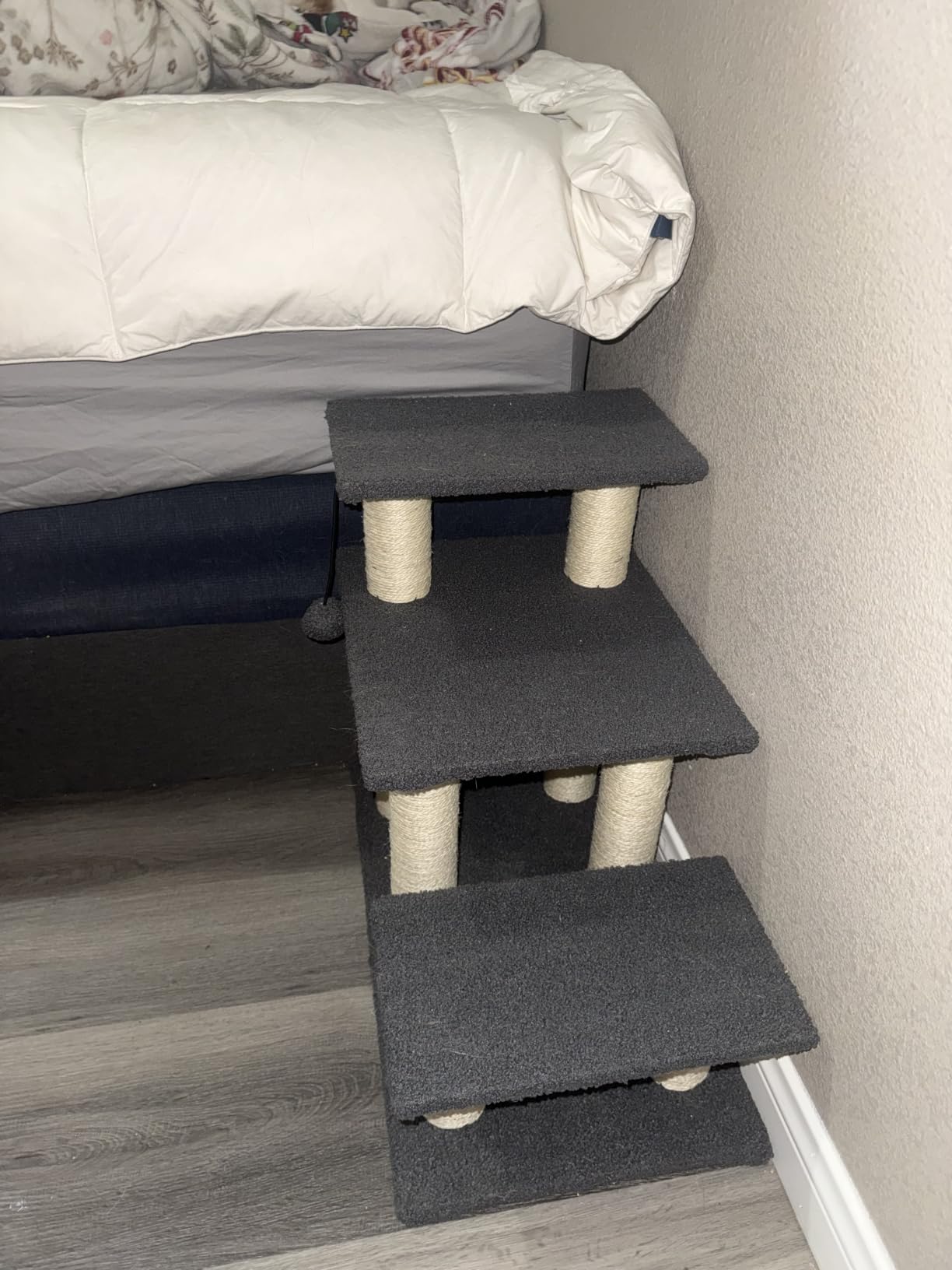 Pawque Dog Stairs & Cat Scratching Post Pet Steps for High Beds Couch customer photo 1