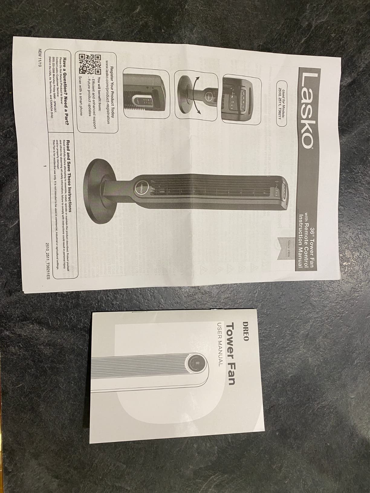 DREO Smart Tower Fan for Bedroom, 28ft/s Velocity, 8 Speeds Ultra Quiet Fan | 2026 Upgraded DC Motor, 90° Oscillating Floor Fan, WiFi Voice Control, 4 Modes 8H Timer, Bladeless Standing Fans with Remote customer photo 1