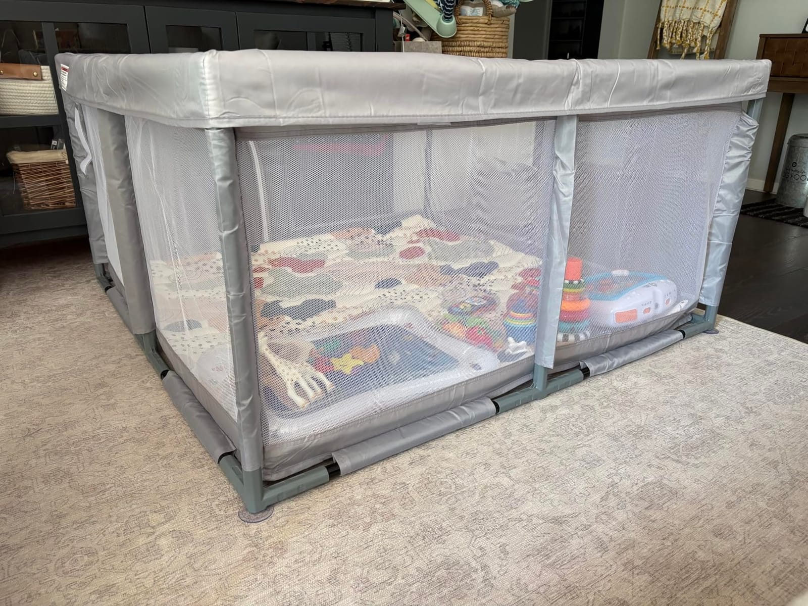 Hiaksedt Baby Playpen 50x50 Inch, Play Pens for Babies and Toddlers customer photo 1
