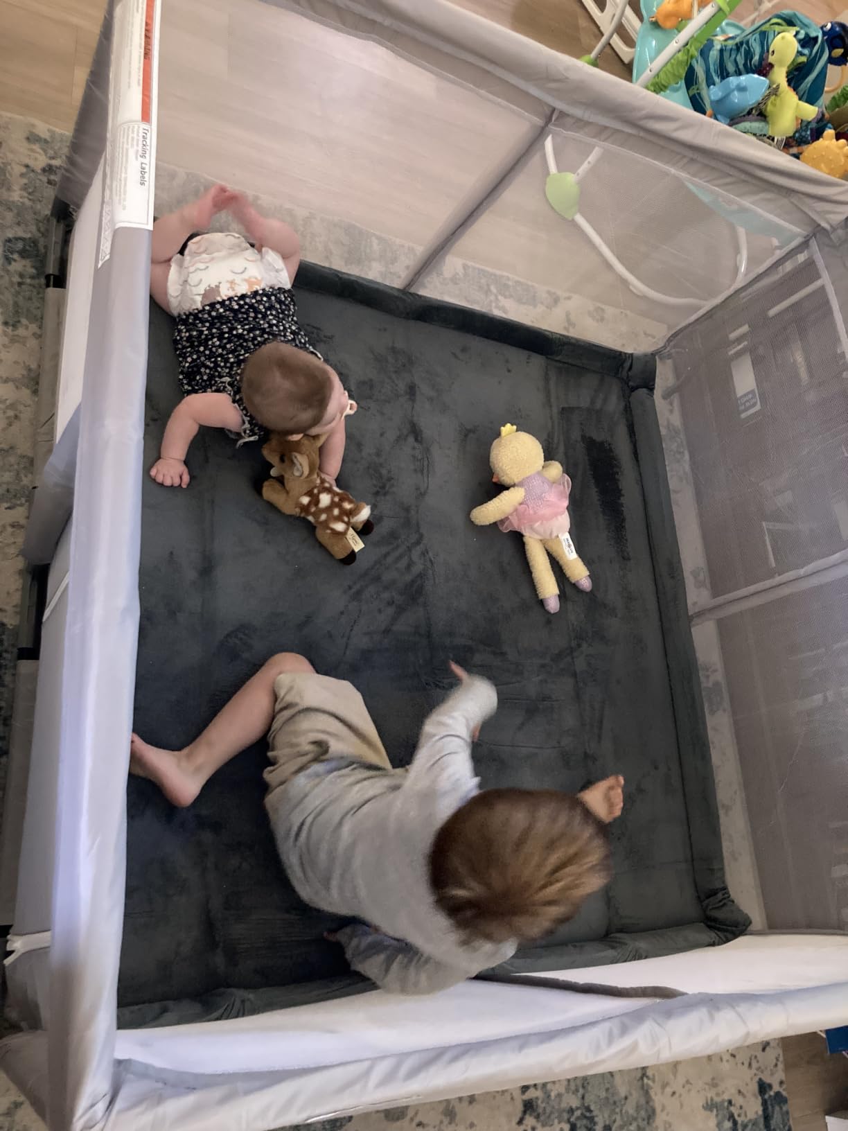 Hiaksedt Baby Playpen 50x50 Inch, Play Pens for Babies and Toddlers customer photo 2
