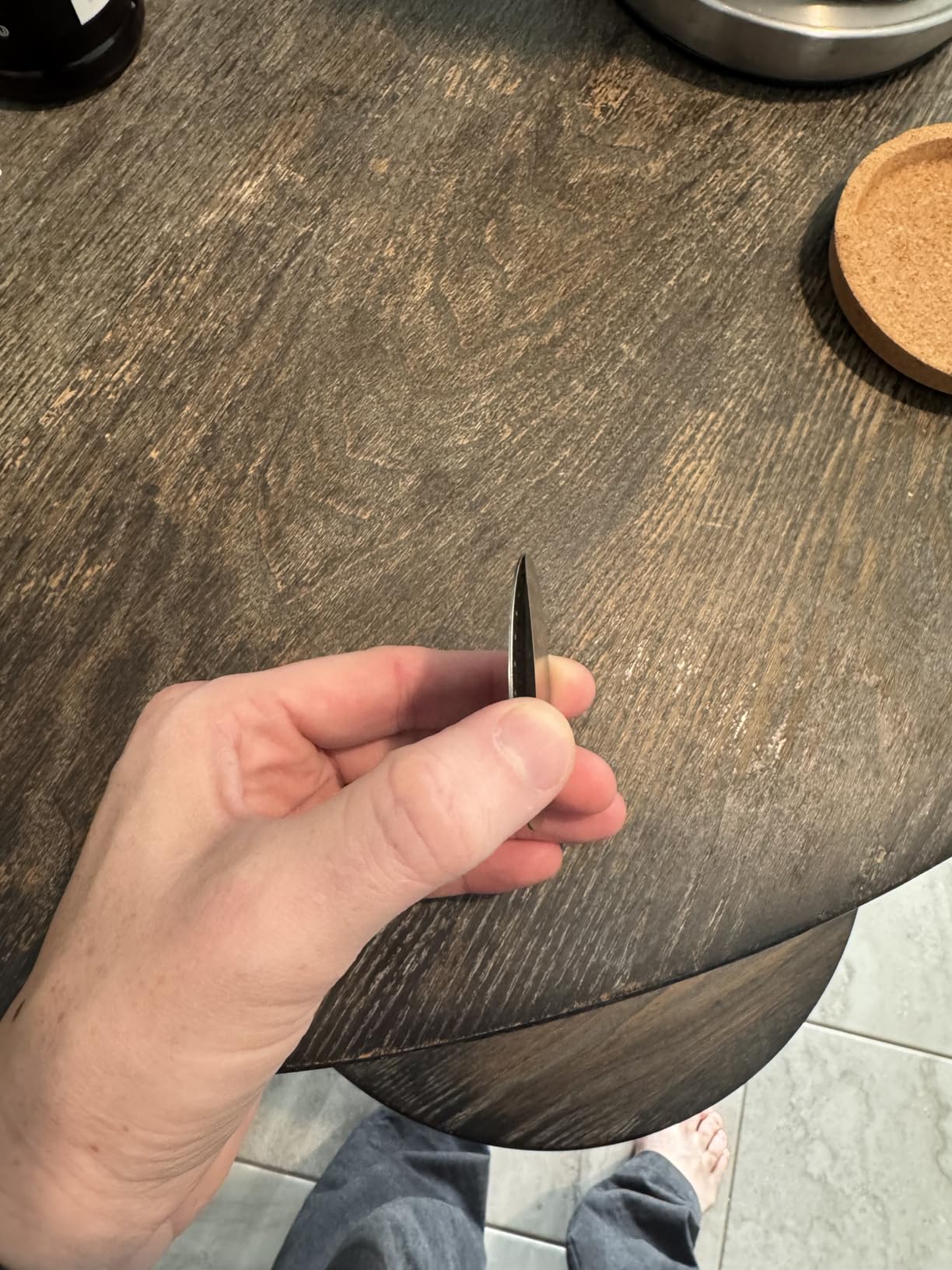 MHW-3BOMBER 58.5mm Espresso Puck Screen 2 Packs Metal Coffee Filter Reusable Espresso Filters for 58mm Portafilter Basket 0.8mm Thickness FG7010-OS customer photo 2