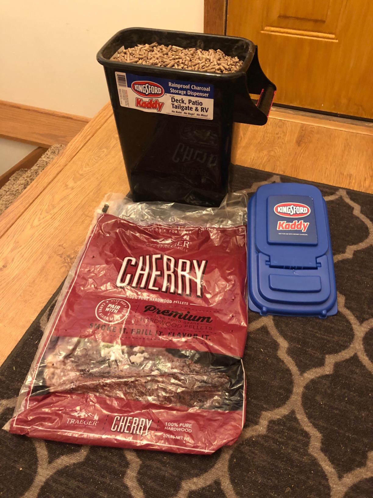 Kingsford Charcoal Storage Container with Flip Lid (2, 10lb) customer photo 2