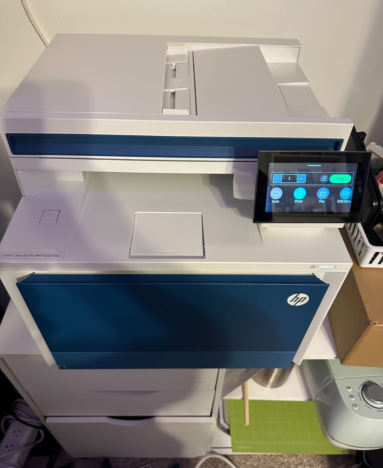 HP Color LaserJet Pro MFP 4301fdw Wireless All-in-One Color Laser Printer, Scanner, Copier, Fax, Best-for-Office customer photo 2