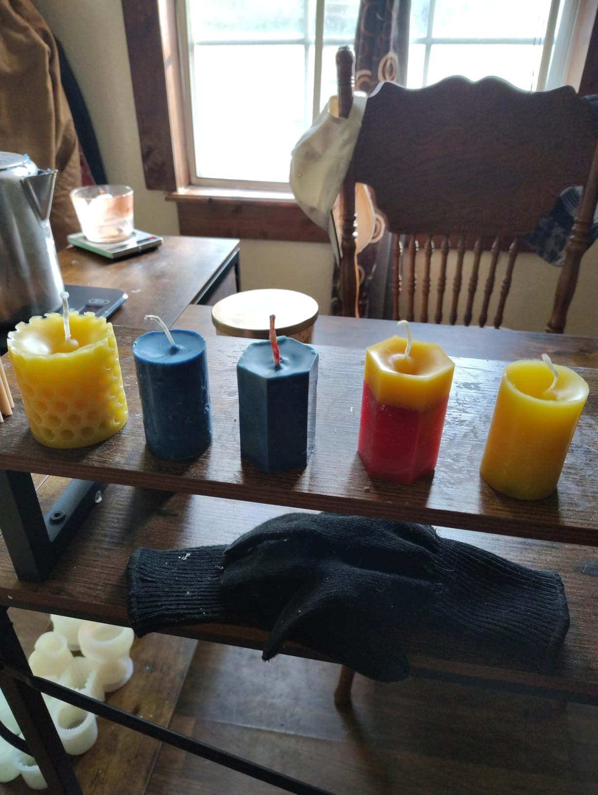 6Pcs Silicone Candle Molds Set for Candle Making customer photo 1