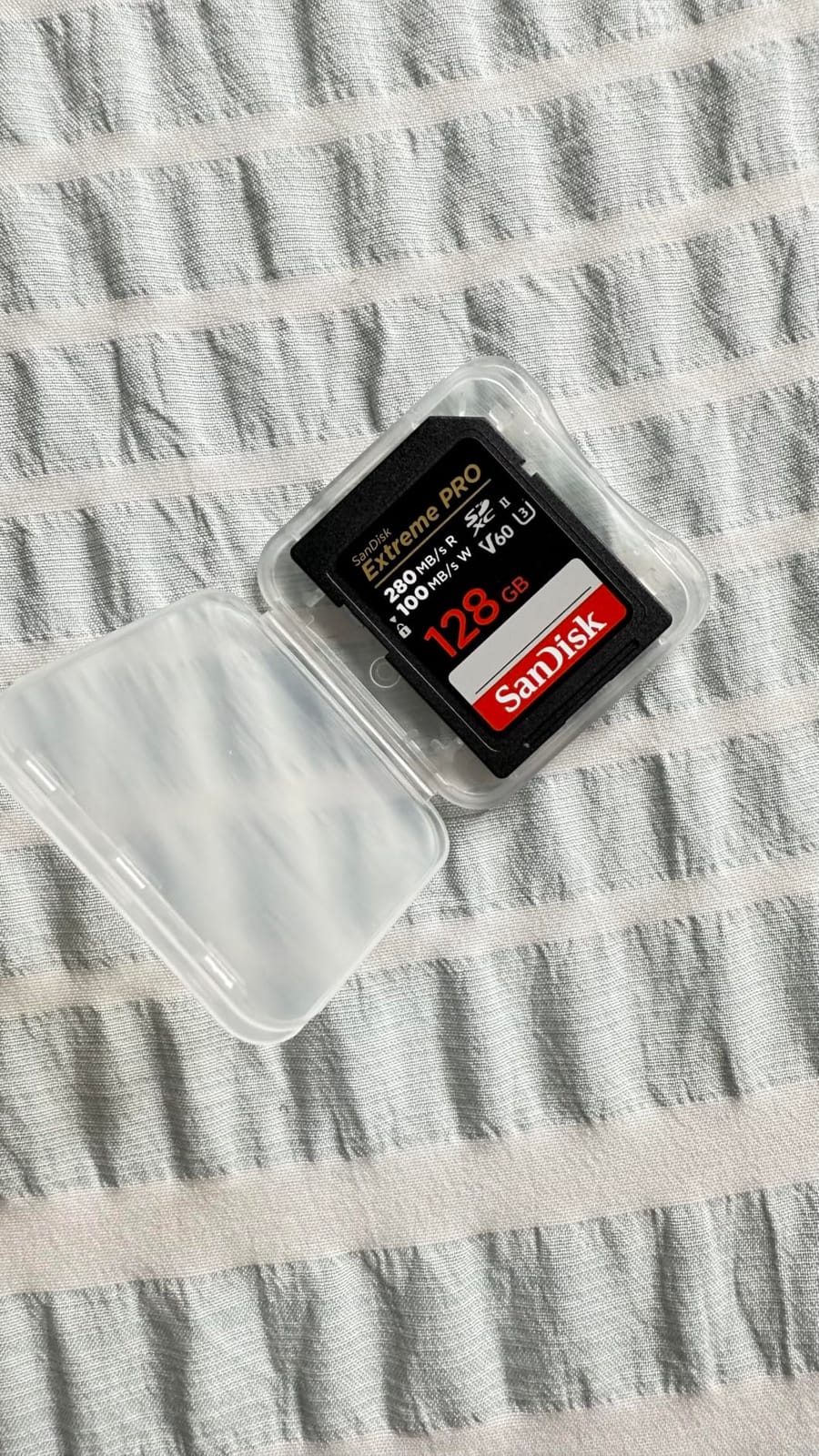 SANDISK 256GB Extreme PRO SDXC UHS-II Memory Card - C10, U3, V60, 6K, 4K UHD, SD Card - SDSDXEP-256G-GN4IN customer photo 2