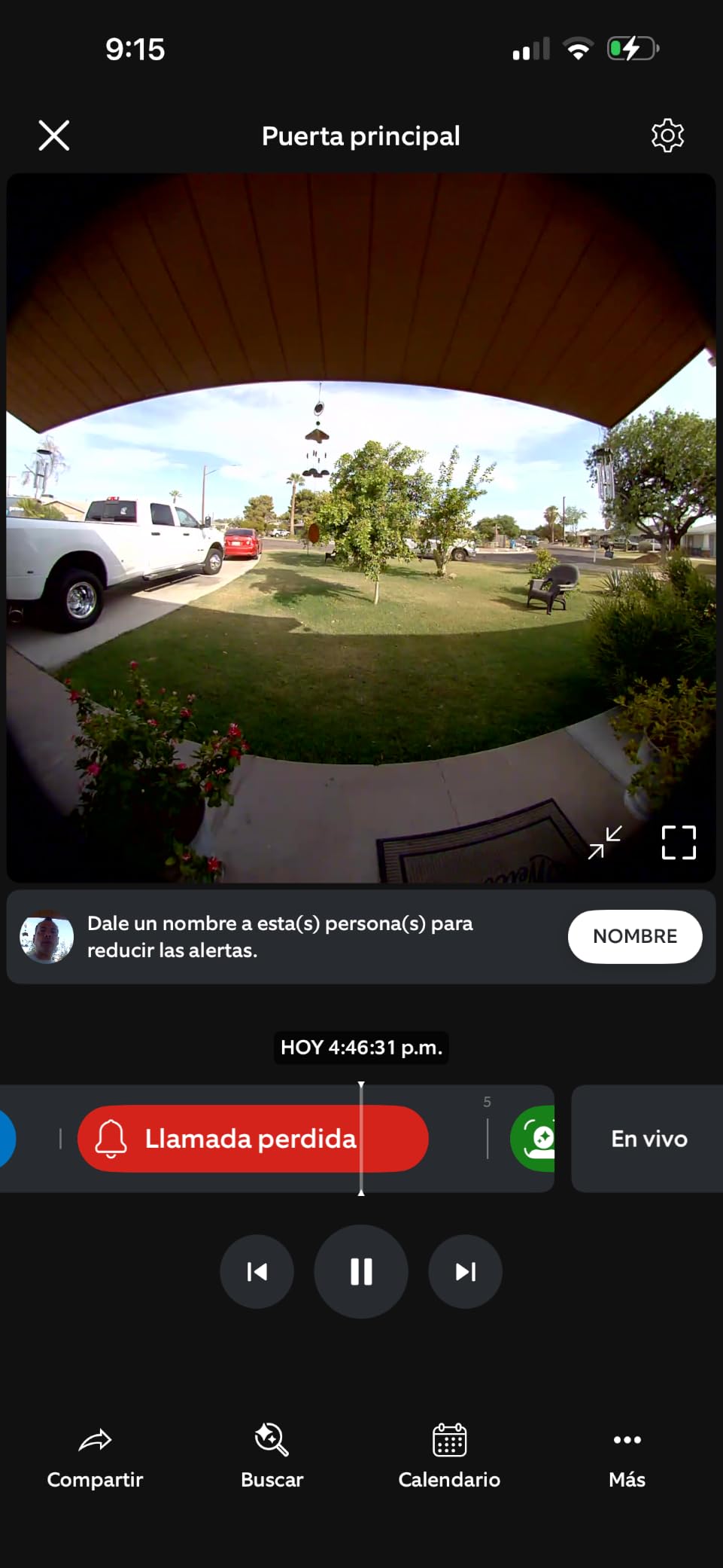 Ring Battery Doorbell, Home or business security with Head-to-Toe video, Live View with Two-Way Talk, and Motion Detection & Alerts, Satin Nickel customer photo 2