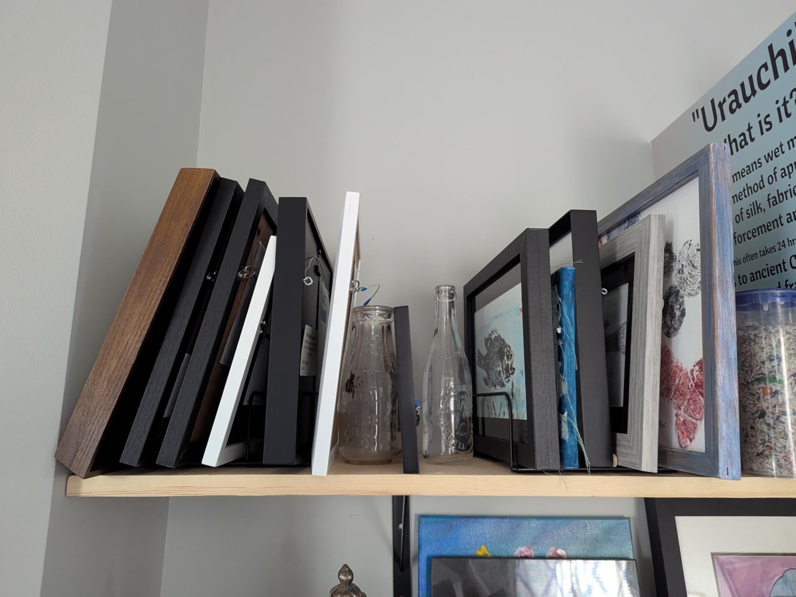 Fikoksol Cutting Board Organizer Storage, Baking Sheet Rack under Cabinet customer photo 1