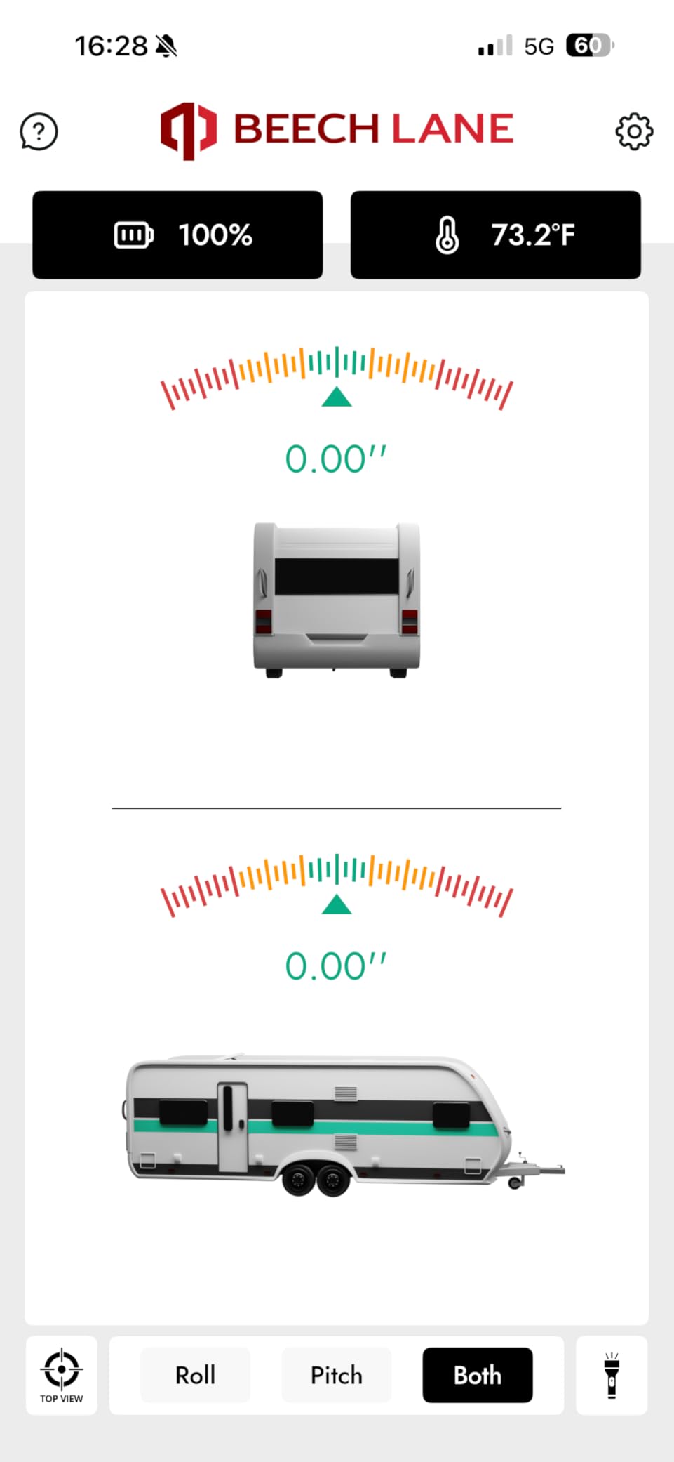 Beech Lane Wireless RV Leveling System, Made in the USA, User-Friendly Phone App With Real-Time Precise Leveling Measurements customer photo 1