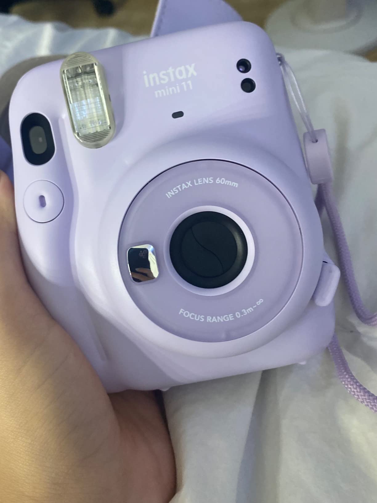 Fujifilm Instax Mini 12 Instant Camera + 60 Photo Prints + Accessories, Lilac Purple customer photo 2