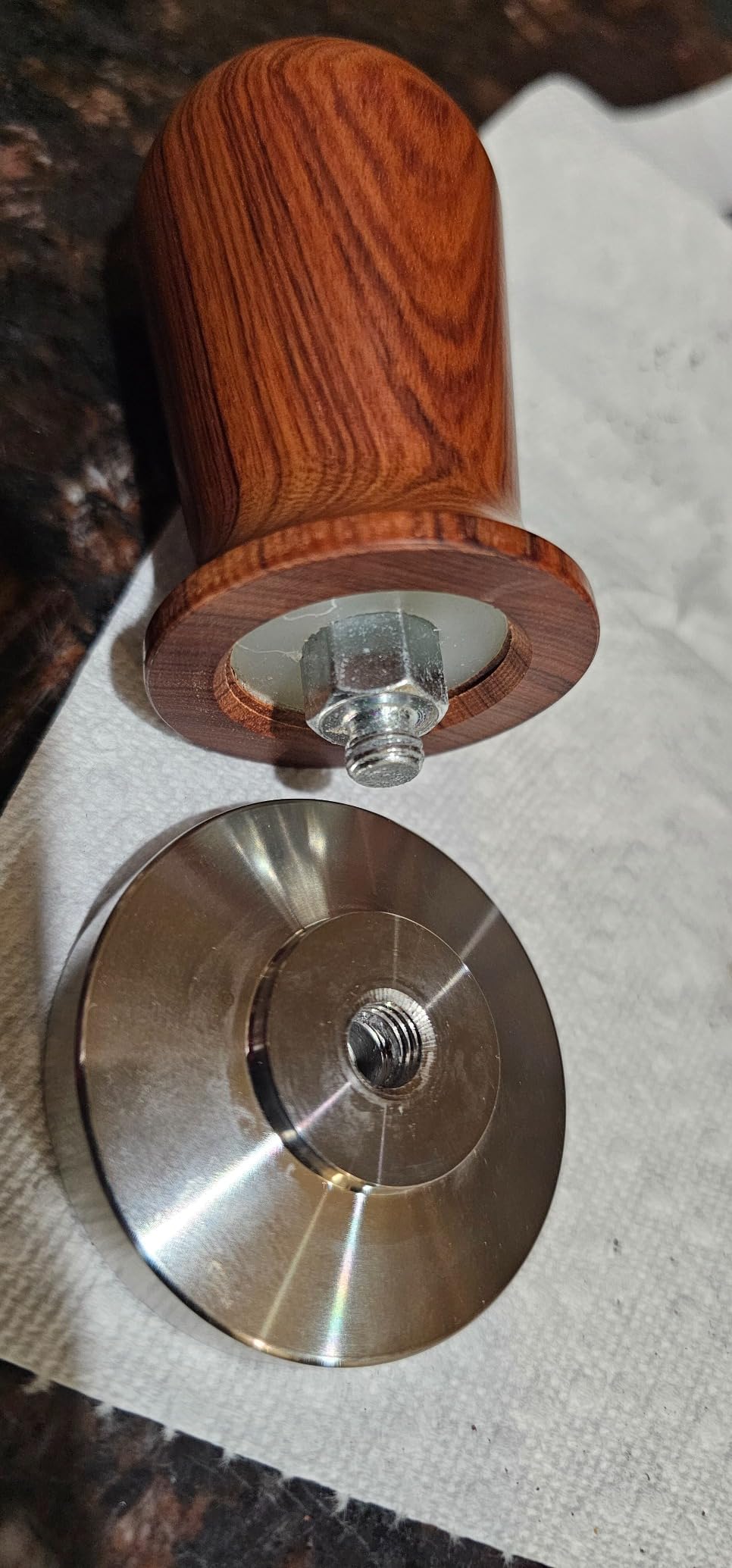 Decdeal 51mm Espresso Tamper and Stirrer Set, Coffee Tamper with Spring Loaded Flat, Stainless Steel Base Coffee Tamper customer photo 1