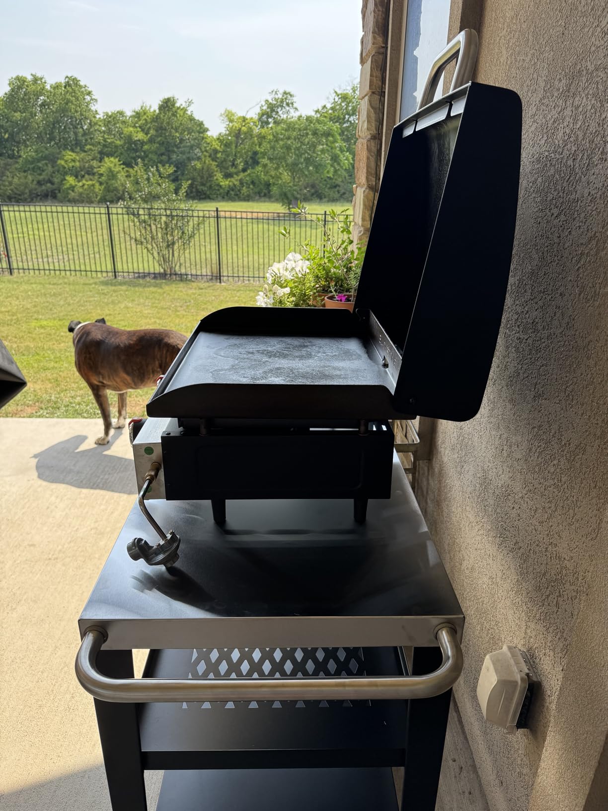 Royal Gourmet PC3404S Movable 3-Shelf Grill Table, Stainless Steel Tabletop customer photo 2