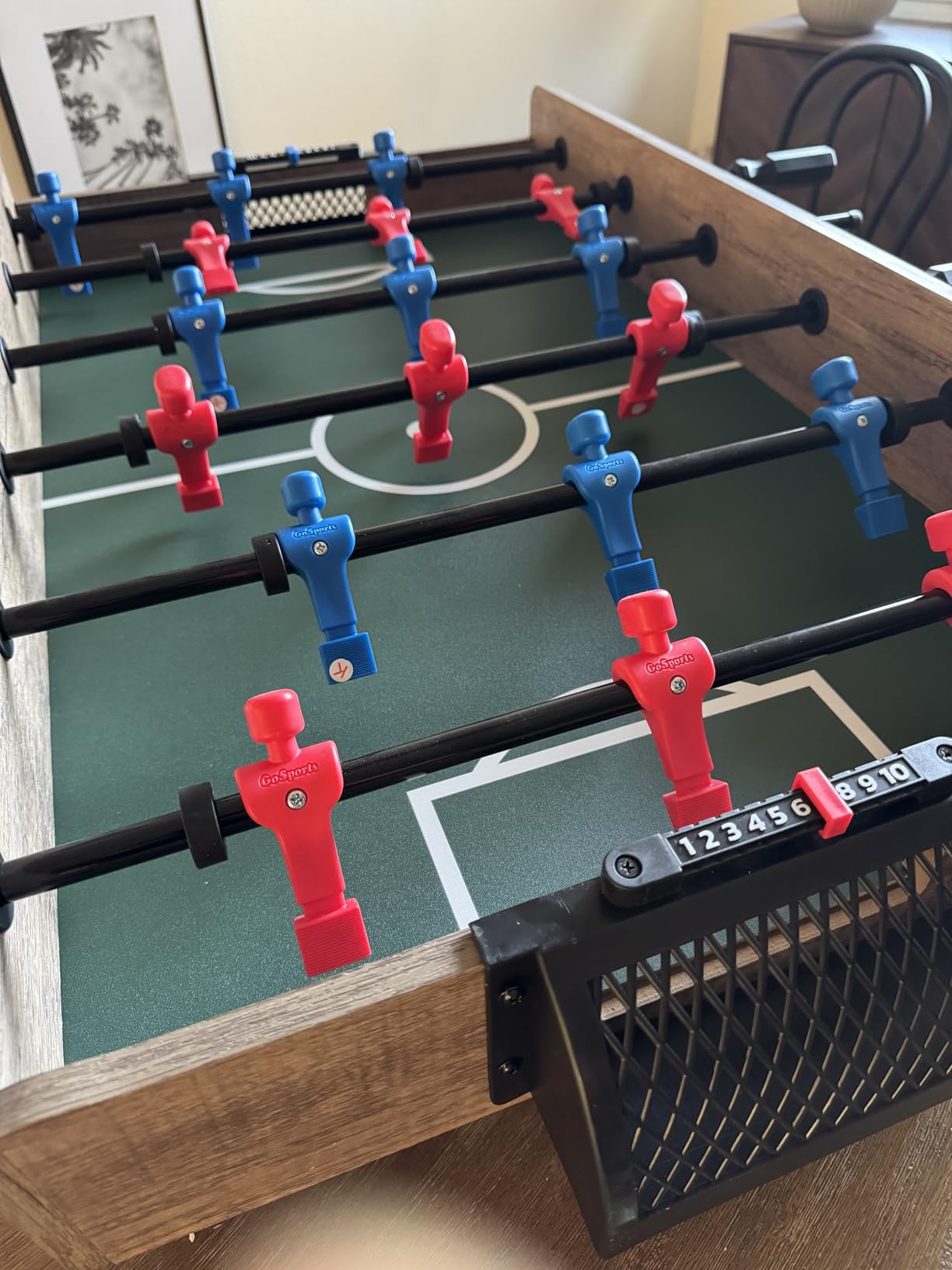GoSports 32 Inch Tabletop Foosball Game Set - Oak or Black customer photo 1