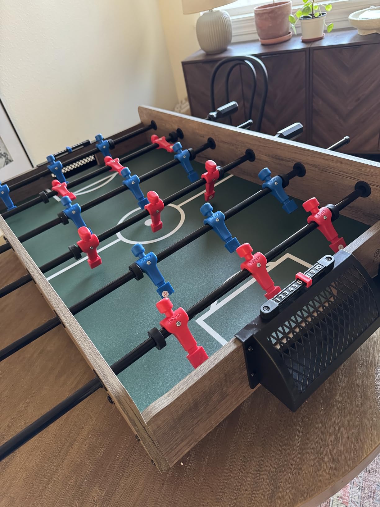 GoSports 32 Inch Tabletop Foosball Game Set - Oak or Black customer photo 2