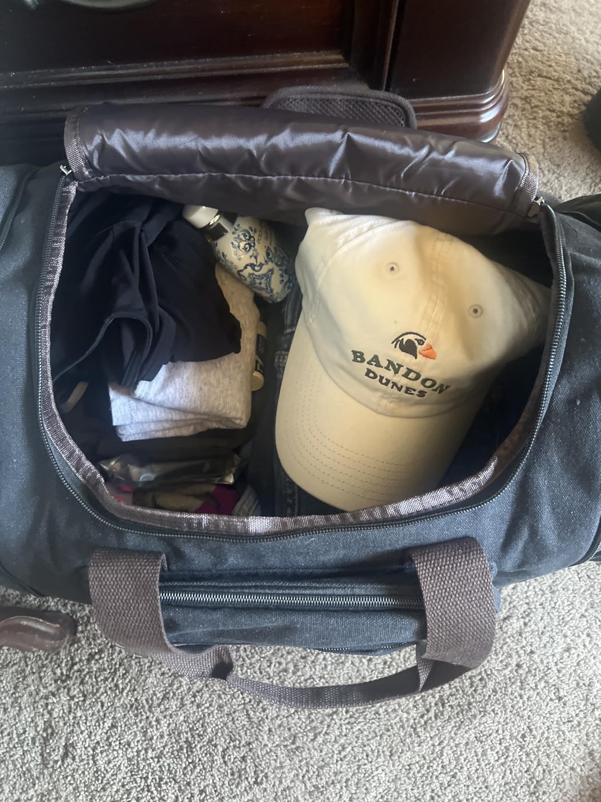 Litvyak 50L Canvas Duffle Bag for Travel Weekend Gym Overnight Carry-on customer photo 2