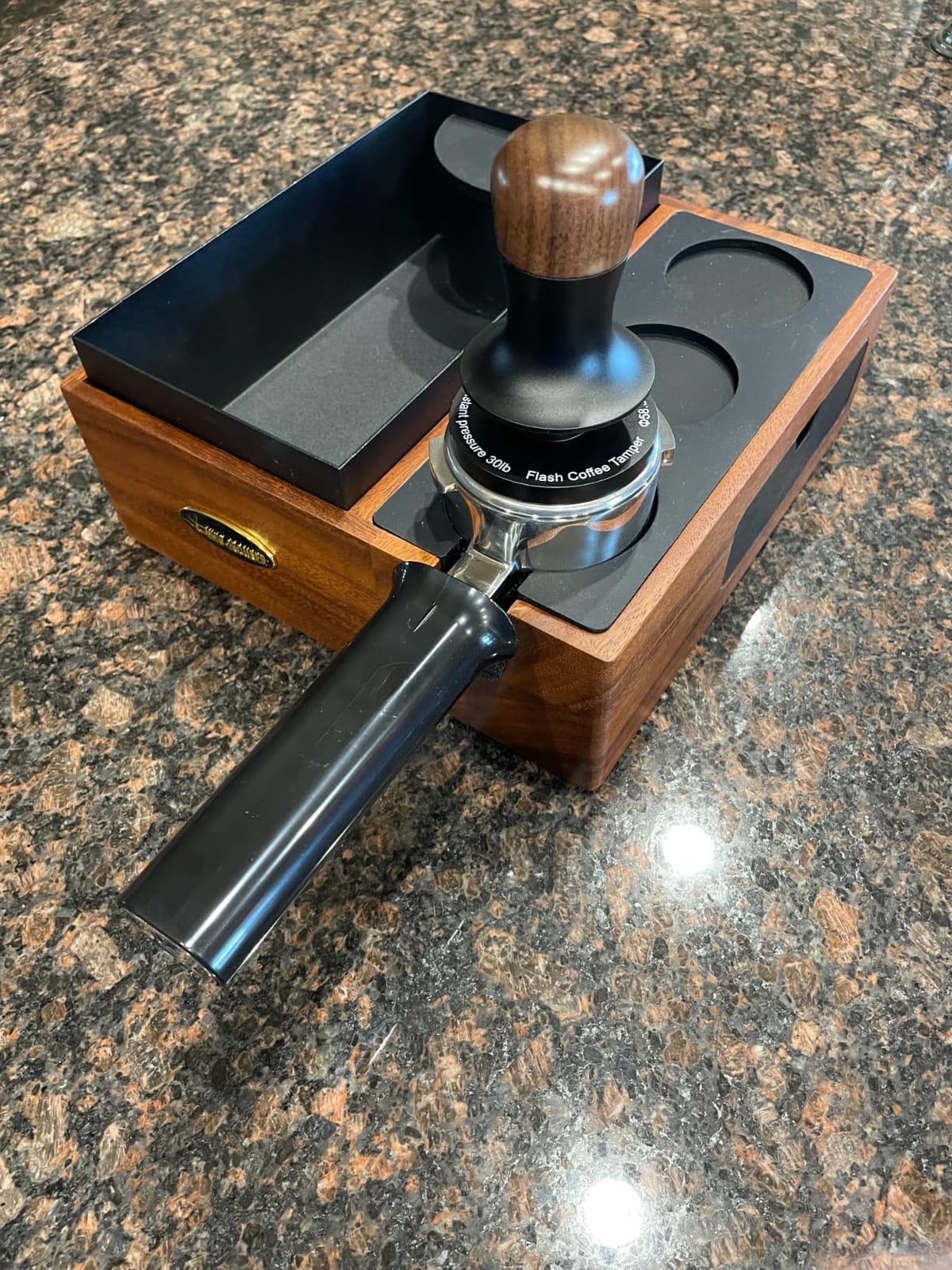 MHW-3BOMBER 58mm Espresso Tamper - 3 Spring Loaded Coffee Tamper with 15lb / 30lbs Replacement Springs - Barista Calibrated Tamper with Sound Feedback - Compatible with 58mm Portafilter T6172T-OS customer photo 1