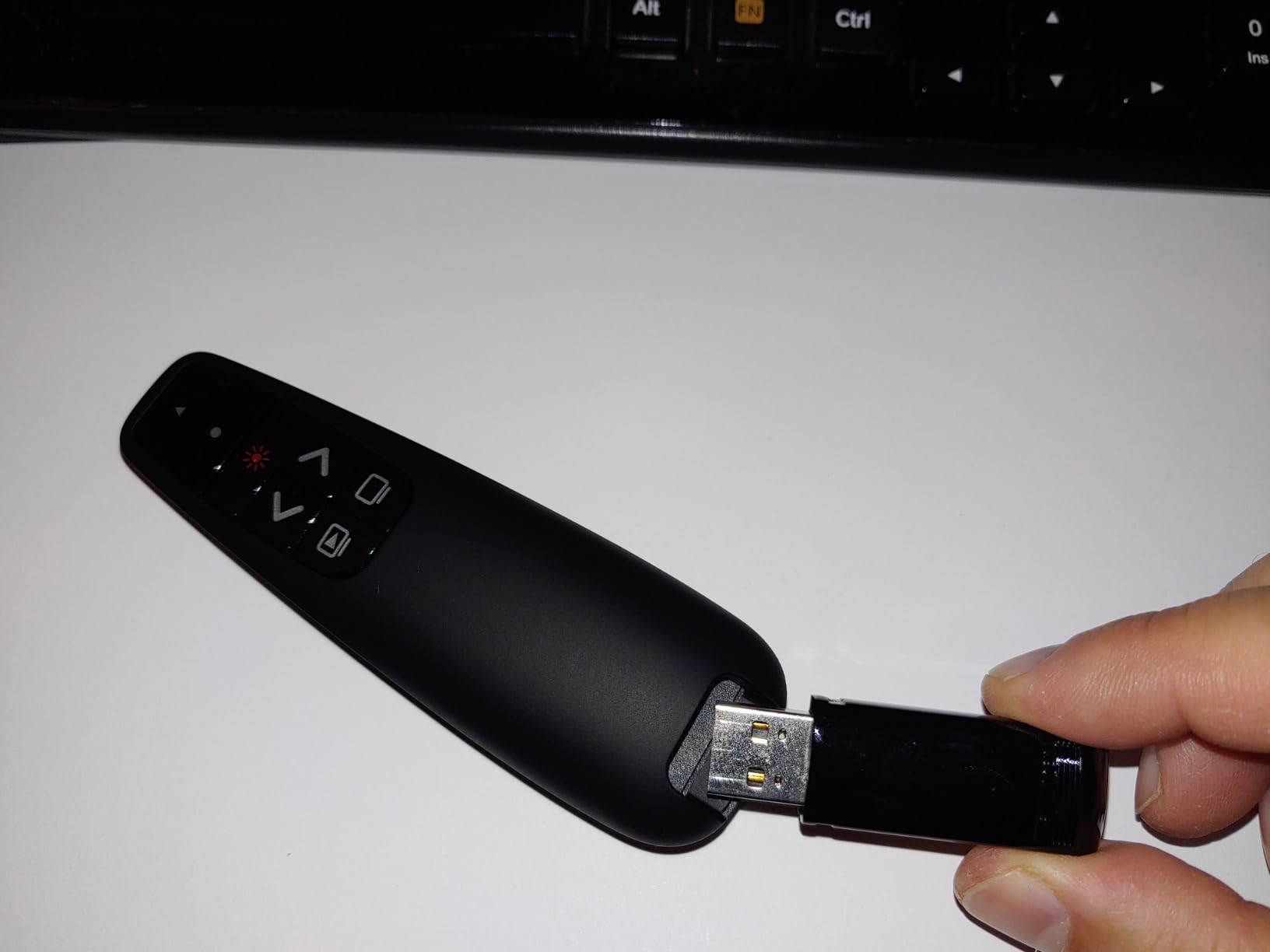 Presentation Clicker with Case, Wireless Presenter Remote & Red Laser customer photo 1