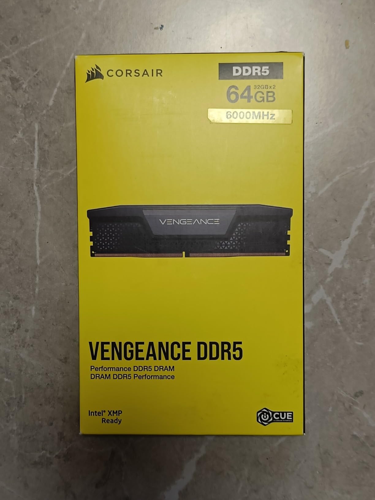 CORSAIR Vengeance DDR5 RAM 64GB (2x32GB) 6000MHz CL30 Intel XMP iCUE Compatible Computer Memory - Black (CMK64GX5M2B6000C30) customer photo 2