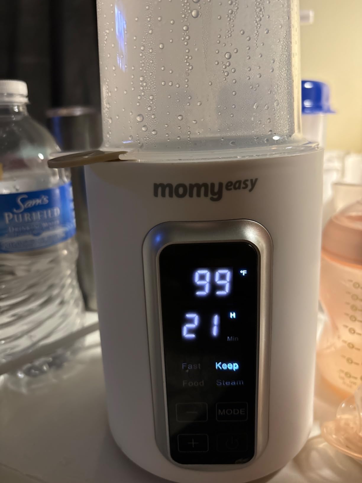 MOMYEASY Fast 2-Minute Baby Bottle Warmer for Breastmilk & Formula customer photo 2