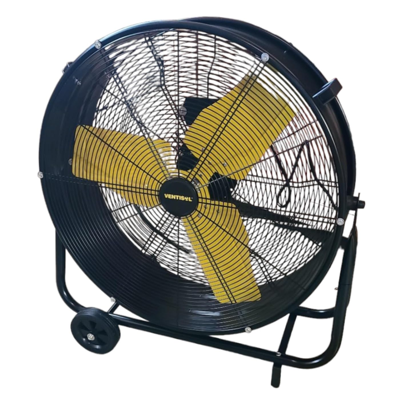 VENTISOL 24 Inch High Velocity Drum Fan, 9500 CFM Industrial Fans Heavy Duty, 3-Speed Shop Fan, Large Metal Floor Fan for Garage, Warehouse, Outdoor, Commercial, 8 Blades customer photo 2