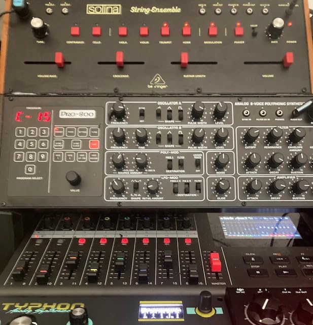 Behringer SOLINA STRING ENSEMBLE Classic Analog String Ensemble Synthesizer with 49-Voice Polyphony, BBD customer photo 2