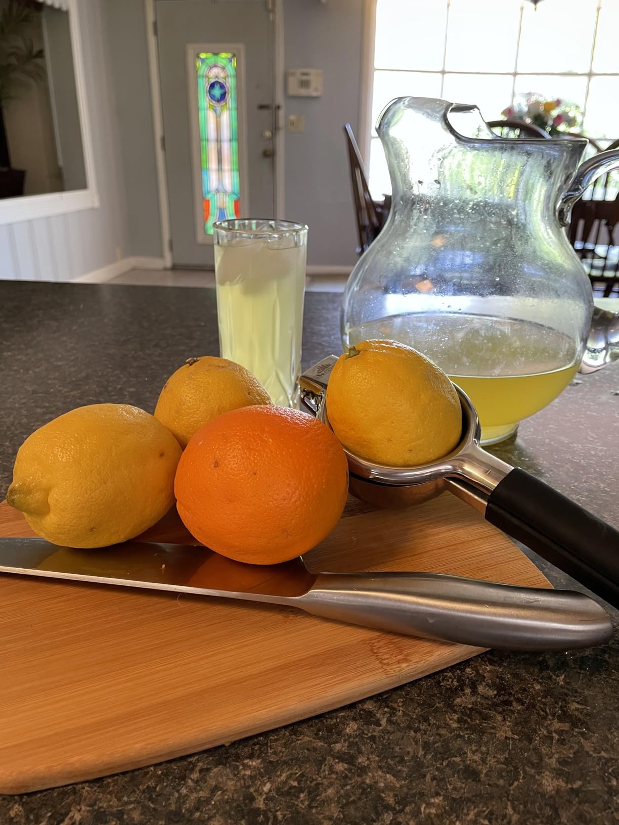A Bar Above Hand Press Juicer for Cocktails, Heavy Duty, Silver Finish customer photo 2