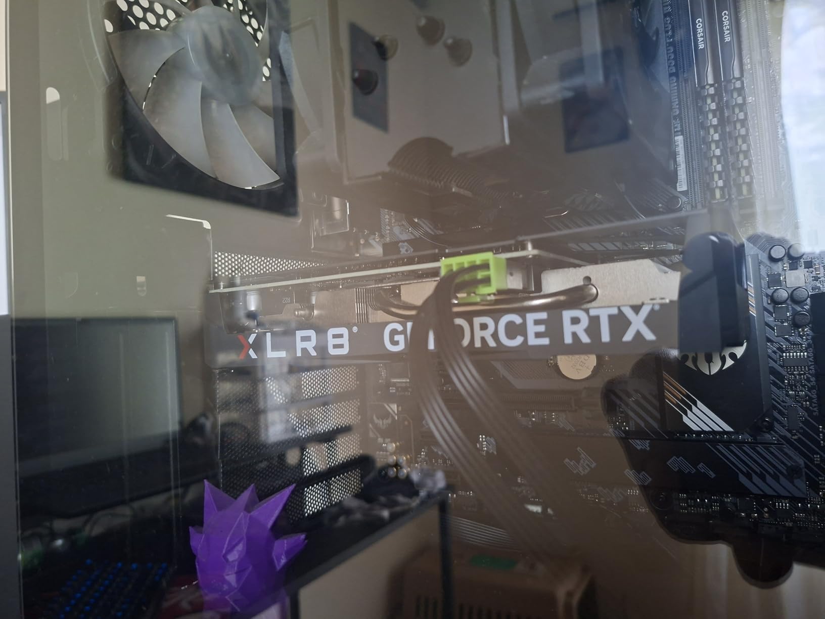 PNY GeForce RTX™ 4060 8GB Verto™ Dual Fan Graphics Card DLSS 3 (128-bit, PCIe 4.0, GDDR6, HDMI/DisplayPort, Supports 4k, 2 Slot) customer photo 1