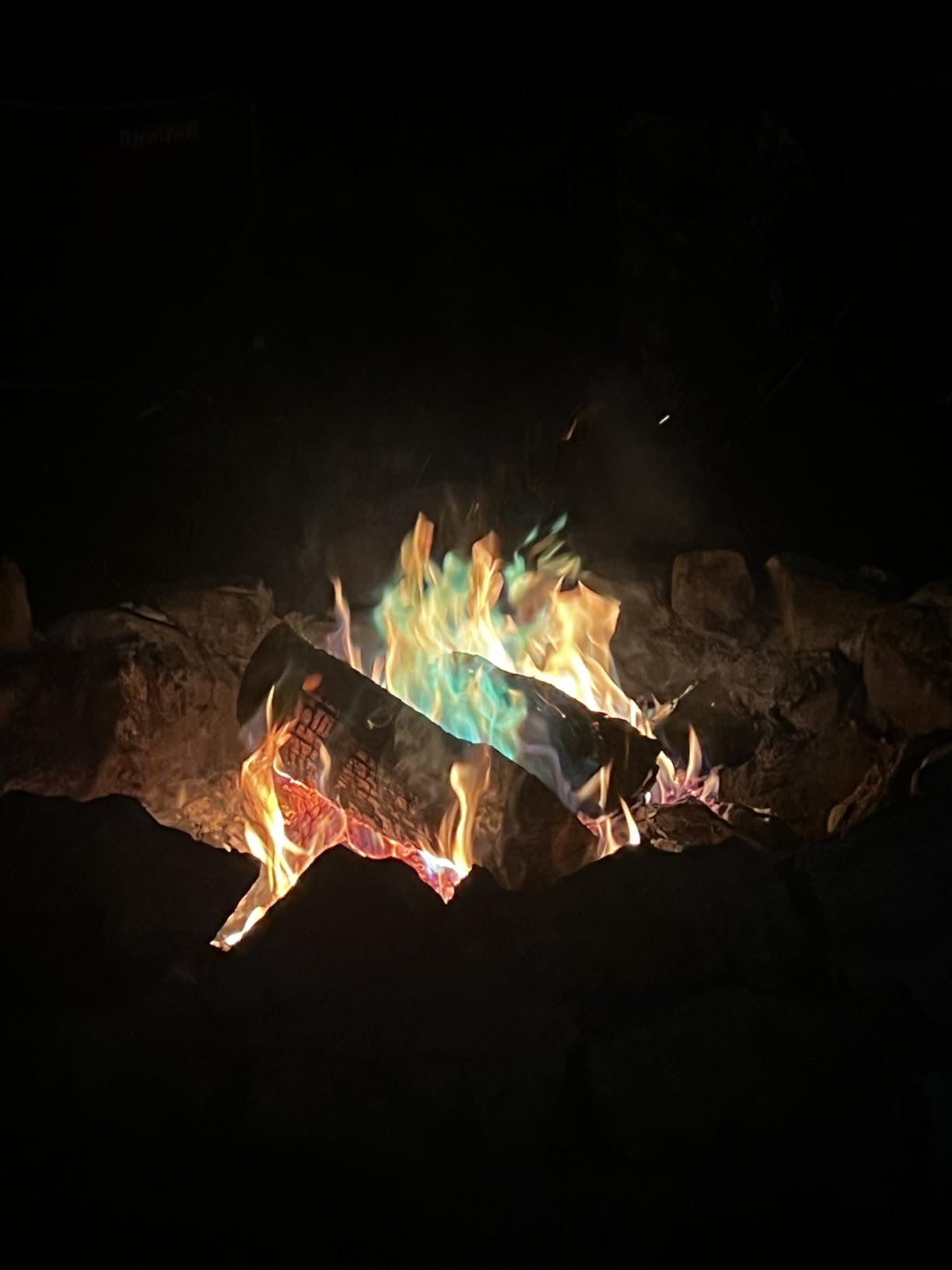 MEKER Fire Color Changing Packets - Fire Pit, Campfires, Outdoor Fireplaces, Bonfire - Magic Colorful Changing Fire - Perfect Fire Camping Accessories for Kids & Adults (12 Pack) customer photo 2
