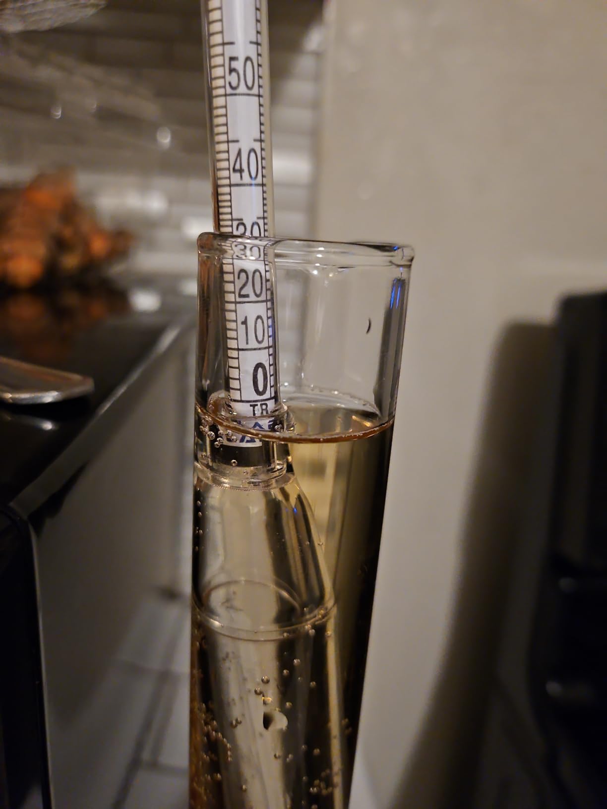 Hydrometer Alcohol Meter Kit, Hydrometer Alcohol 0-200 Proof and Tralle, Alcohol Tester for Liquor, Alcohol Hydrometer for Moonshine, Liquor, Spirits, Proofing, Distilling, with Hydrometer Test Jar customer photo 1