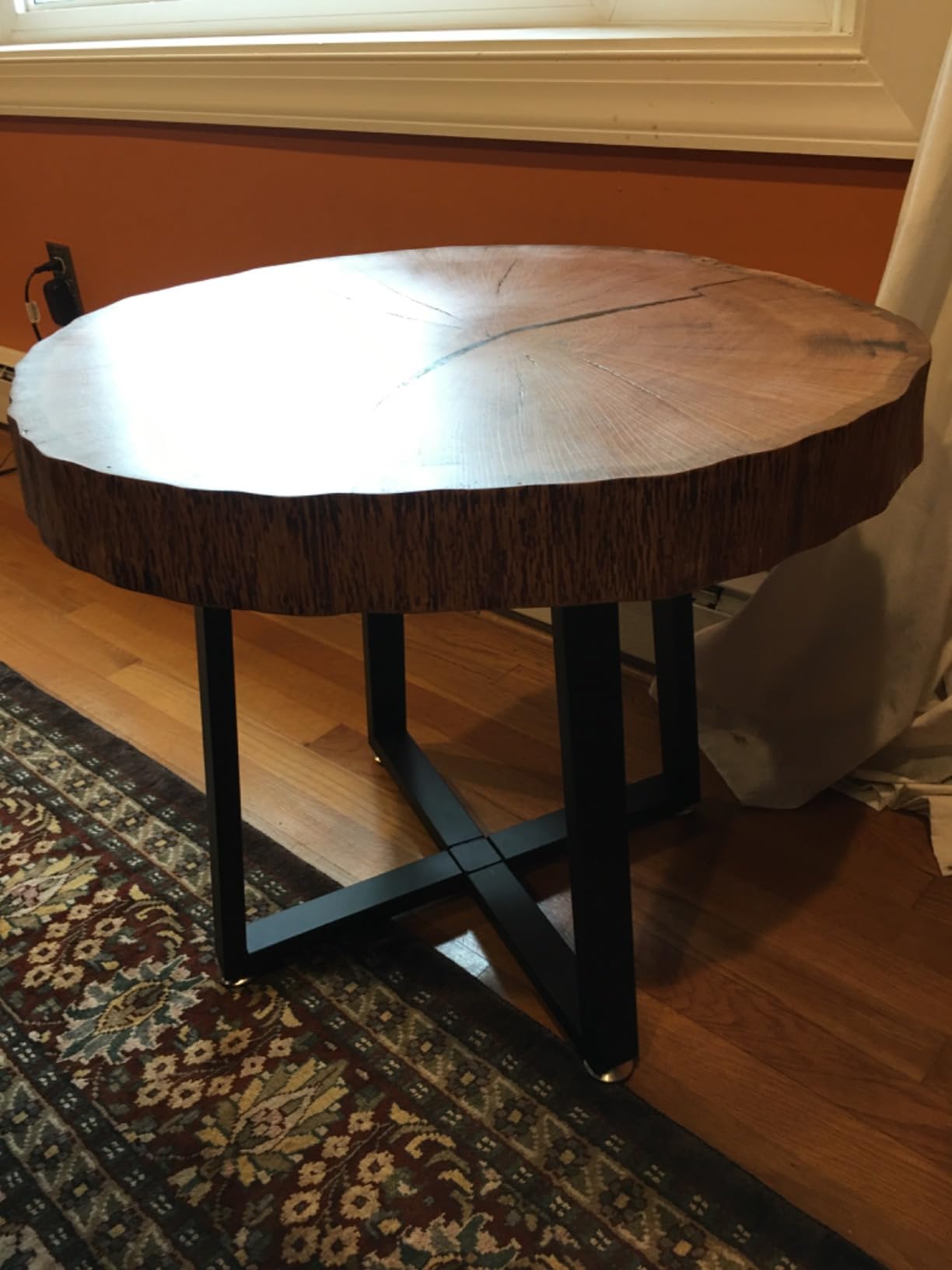 28 Inch Metal Coffee Table Legs 800lbs Fits Glass Granite Wood Tops customer photo 1