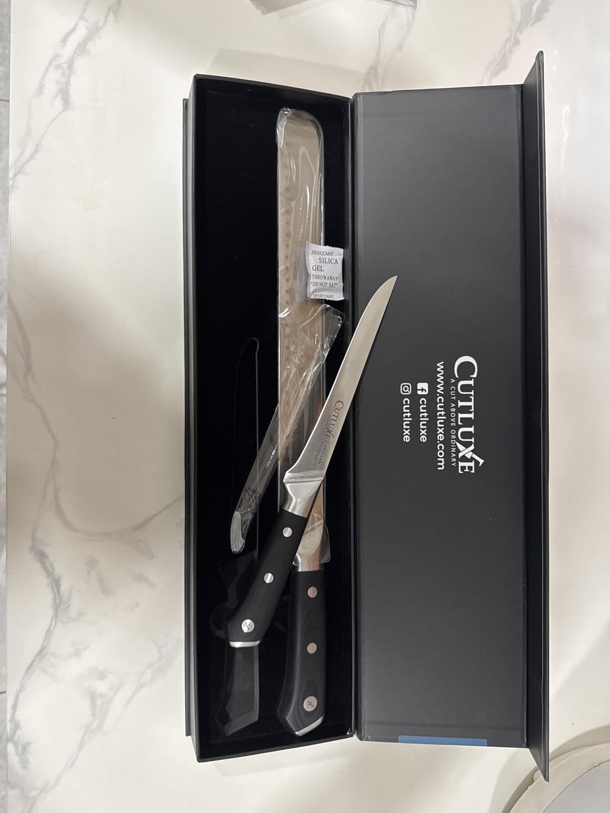 Cutluxe Carving Knife Set, Brisket Slicing & Boning Knife for Meat & BBQ customer photo 2