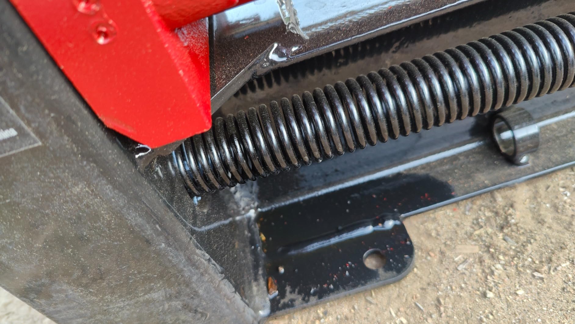 BIG RED Cordless Manual Hydraulic Beam Log Splitter: Manual Wood Splitter customer photo 2