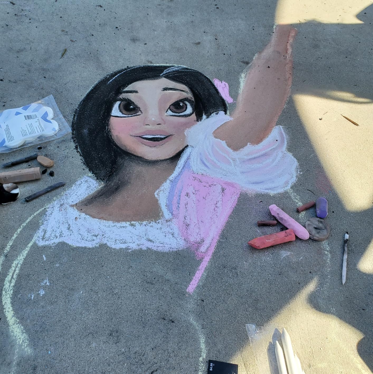 Fantastory 8g 72 Colors Long Soft Chalk Pastels Set | Includes 5 Fluorescent Colors, Non-Toxic, Great for Artists, Beginners, Classroom, Drawing, Blending, Layering, Art Supplies customer photo 1