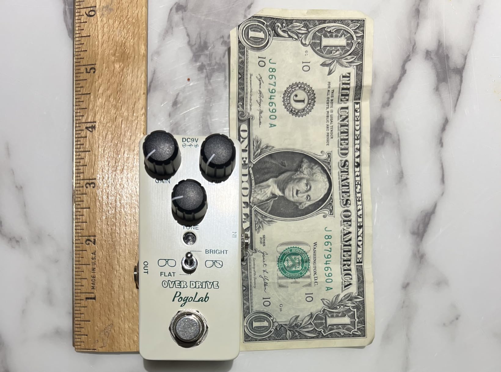 Pogolab Delay Pedal, Delay Pedals for Electric Guitar, Analog Delay Guitar Pedal, DC 9V True Bypass, Mini Delay Pedal customer photo 1