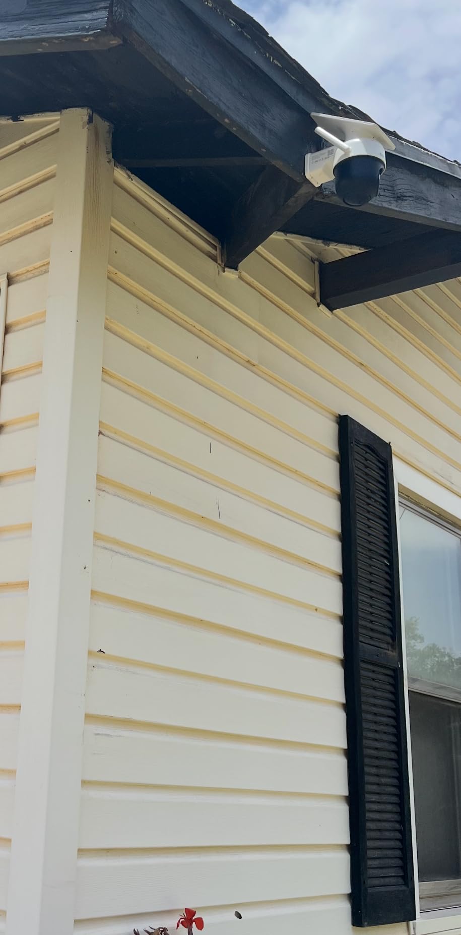 aosu Solar Camera Outdoor Wireless for Home Surveillance,Fixed Solar Panel customer photo 1