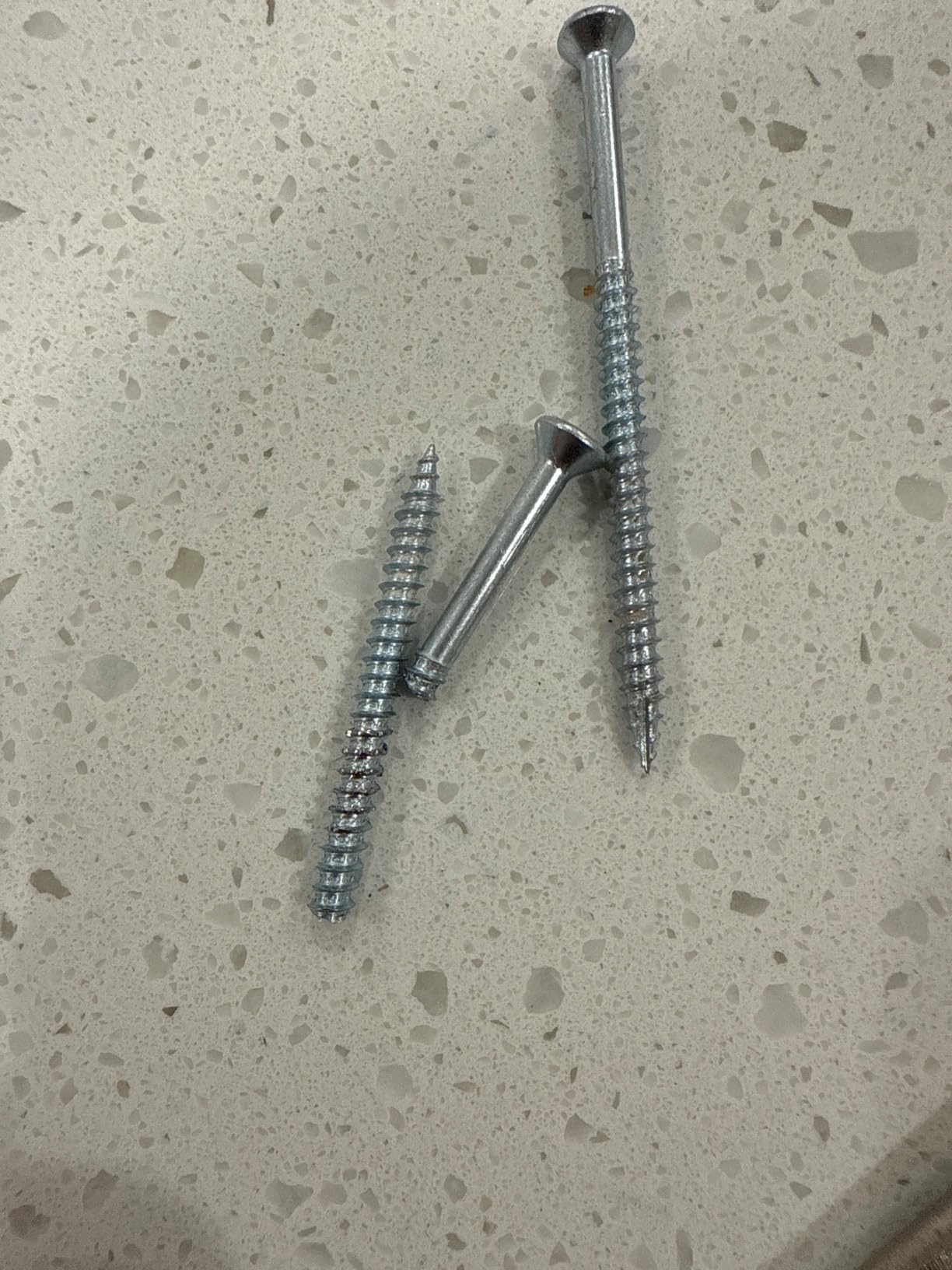 Reinforced Door Screw Kit for Strike Plates, Deadbolt Plates, and Hinges. 3-inch Screws and Screwdriver Bit, Makes Doors Kick Resistant, Home Security Upgrade customer photo 1