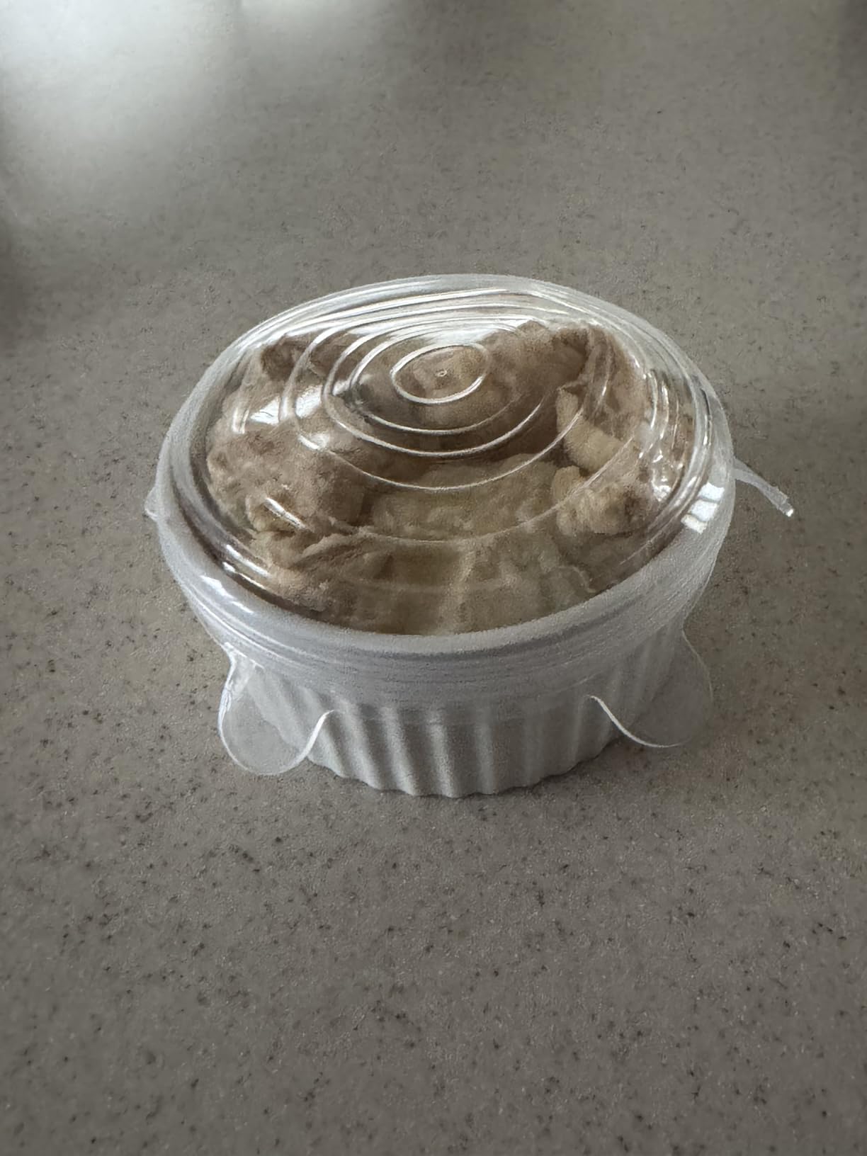 Reusable Silicone Stretch Lids for Food Storage in Fridge - Elastic Heat-Resistant Bowl Covers, Cups, Cans, Jars - Universal Food Grade Lid for Round and Rectangle Containers - Dishwasher Safe -7 Pack customer photo 1