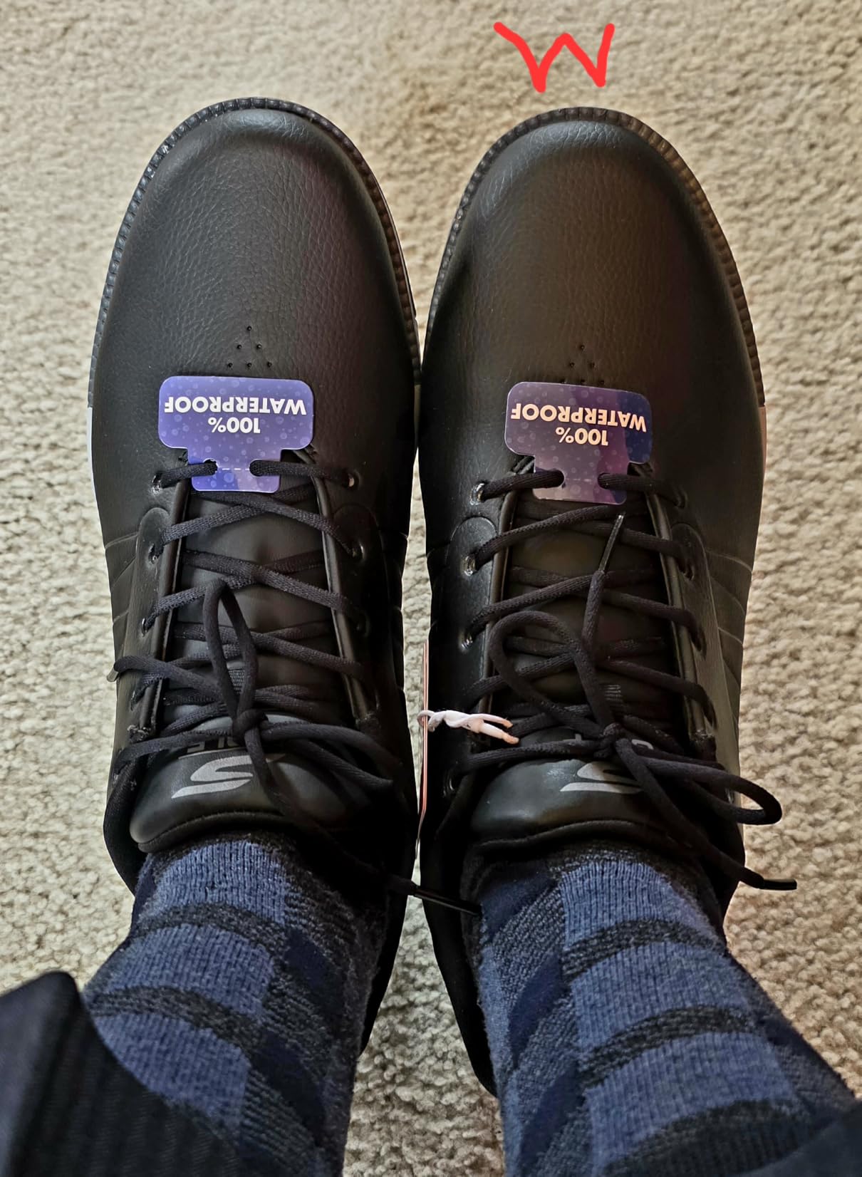 Skechers Men's Tempo Waterproof Golf Shoes customer photo 1