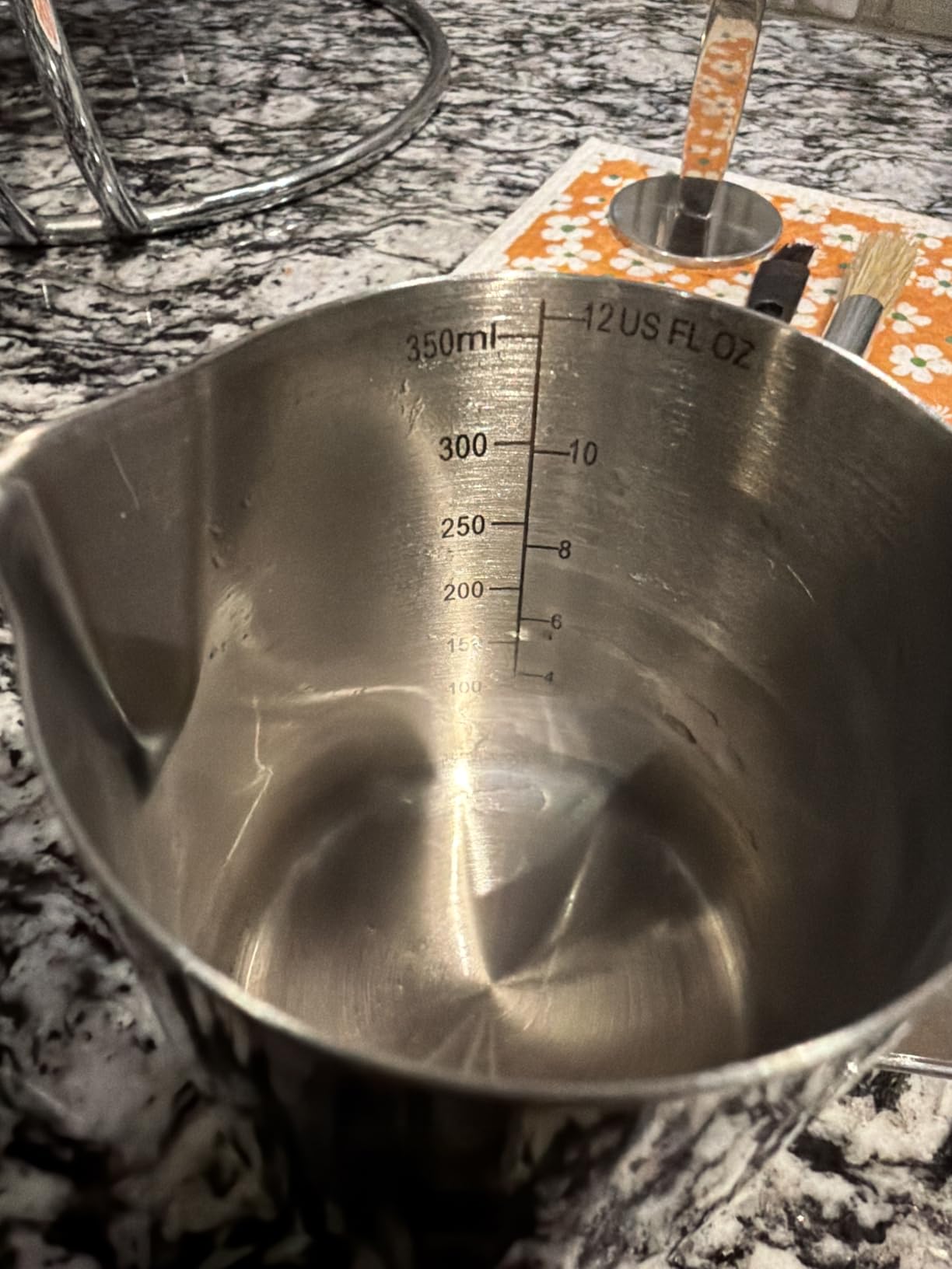 Amrules Milk Frothing Pitcher 12oz Frother Cup Barista Tools, Silver customer photo 2