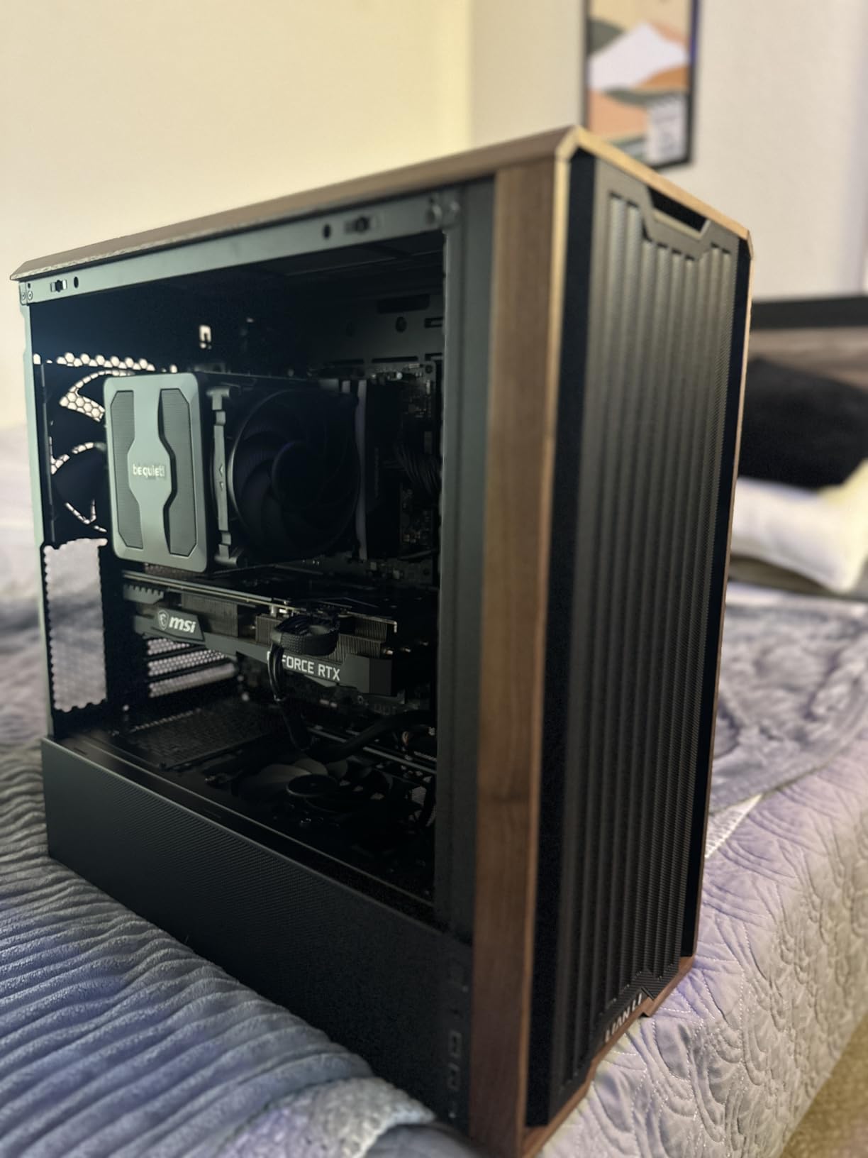 be quiet! Dark Rock Pro 5 CPU Cooler, Silent Cooling, 7 Copper Heat Pipes, 2x FDB PWM Fans, 2 Mode Speed Switch customer photo 1