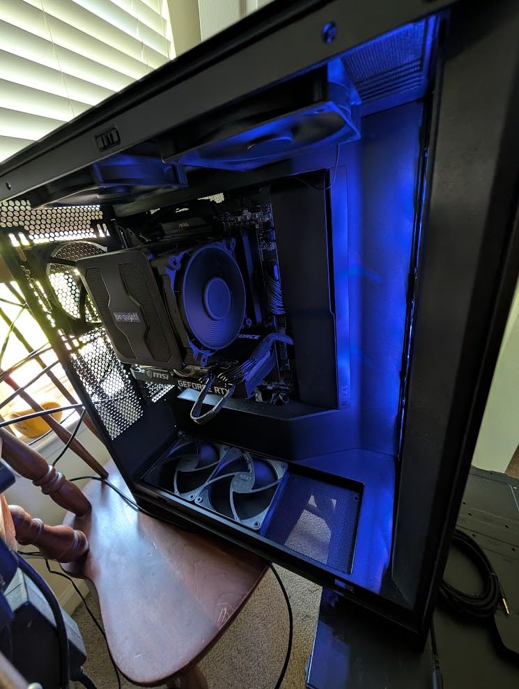 be quiet! Dark Rock Pro 5 CPU Cooler, Silent Cooling, 7 Copper Heat Pipes, 2x FDB PWM Fans, 2 Mode Speed Switch customer photo 2