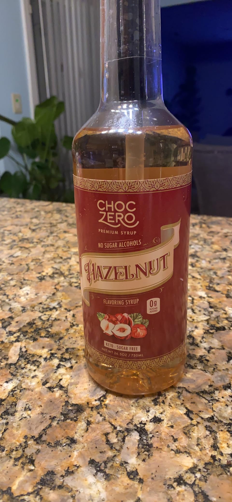 ChocZero Sugar Free Hazelnut Coffee Syrup, 25.4 fl oz | Low Calorie, No Sugar Alcohols, Keto, Low Carb, High Fiber, For Lattes, Cold Brew & Desserts customer photo 2