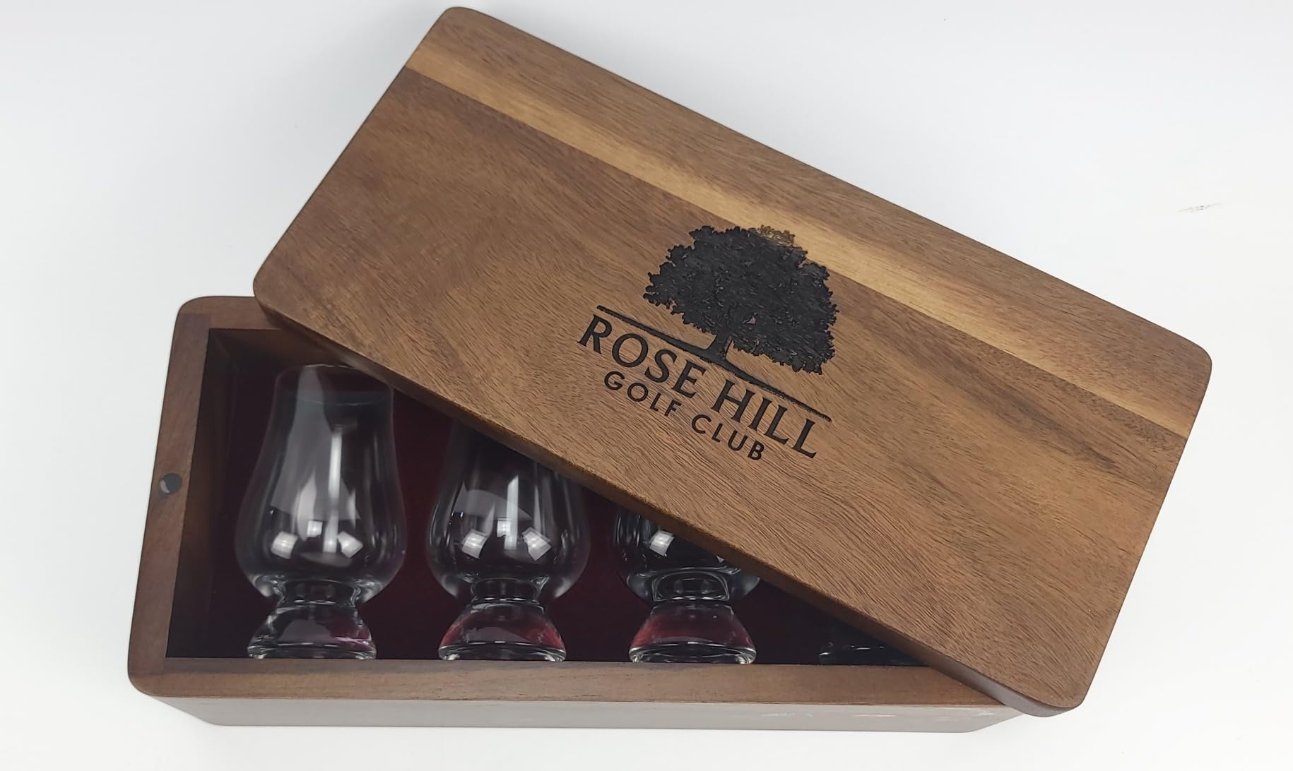 Shanik Rustic Wooden Whiskey Flight Paddle Set – Bourbon Tasting Board with 4 Glasses & Coasters, Scotch Sampler Tray for Home Bar, Cocktail & Spirits Gift customer photo 2