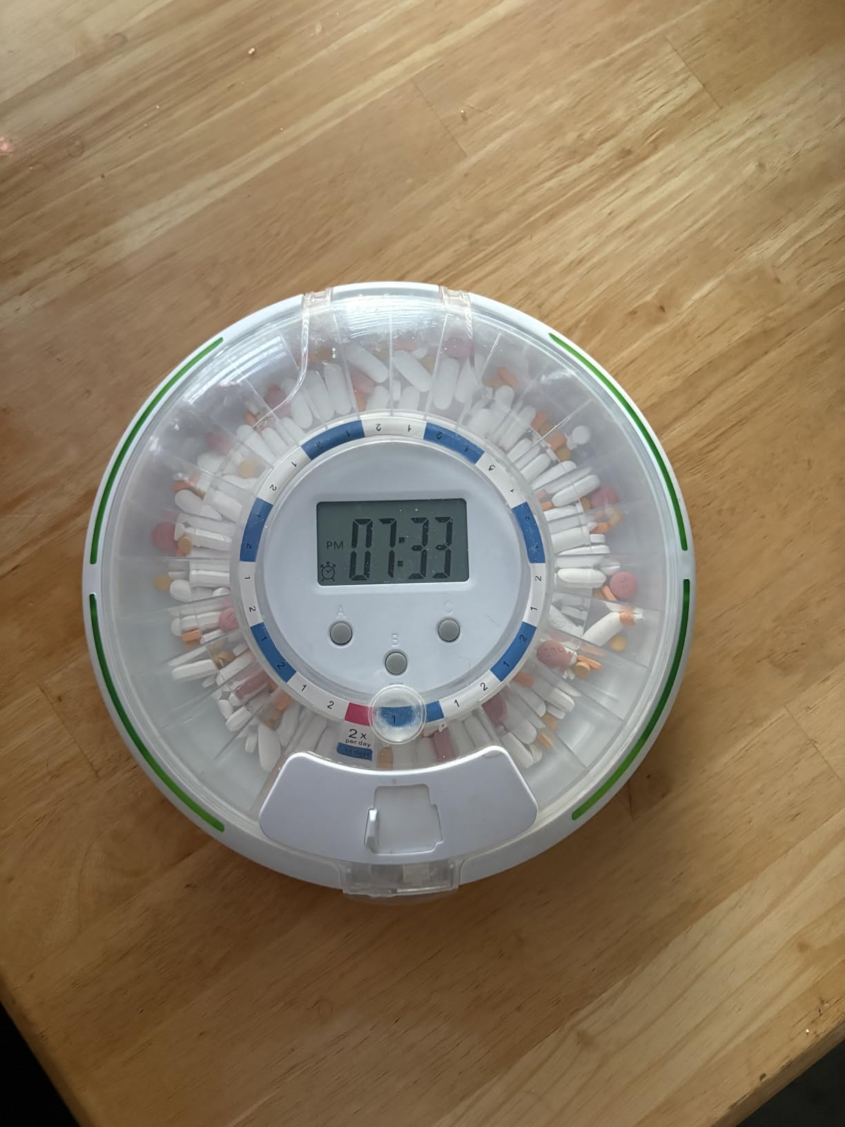 Automatic Pill Dispenser with Safety Lock for Seniors, Dementia customer photo 2